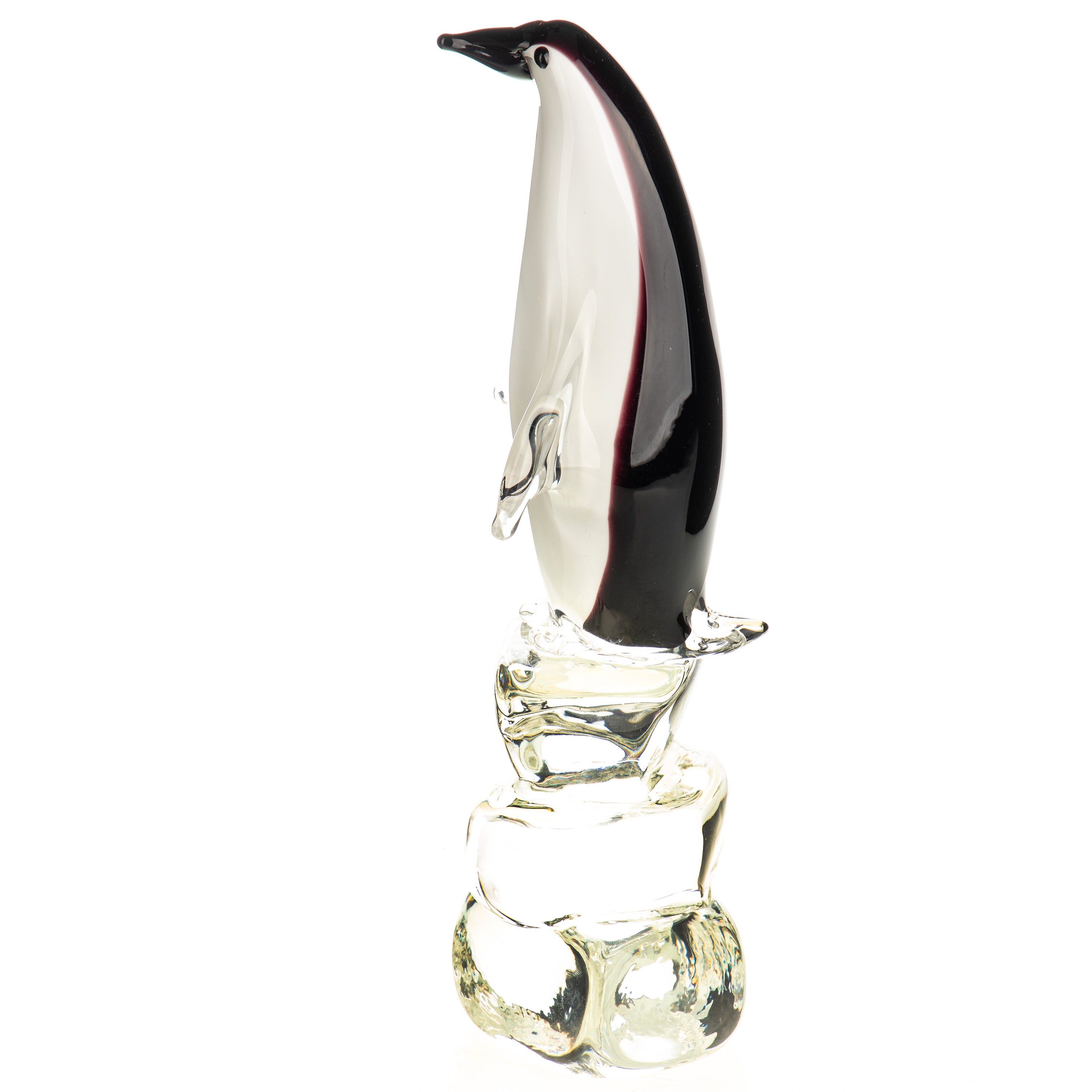 Murano Style Glass Penguin Figurine – Slim