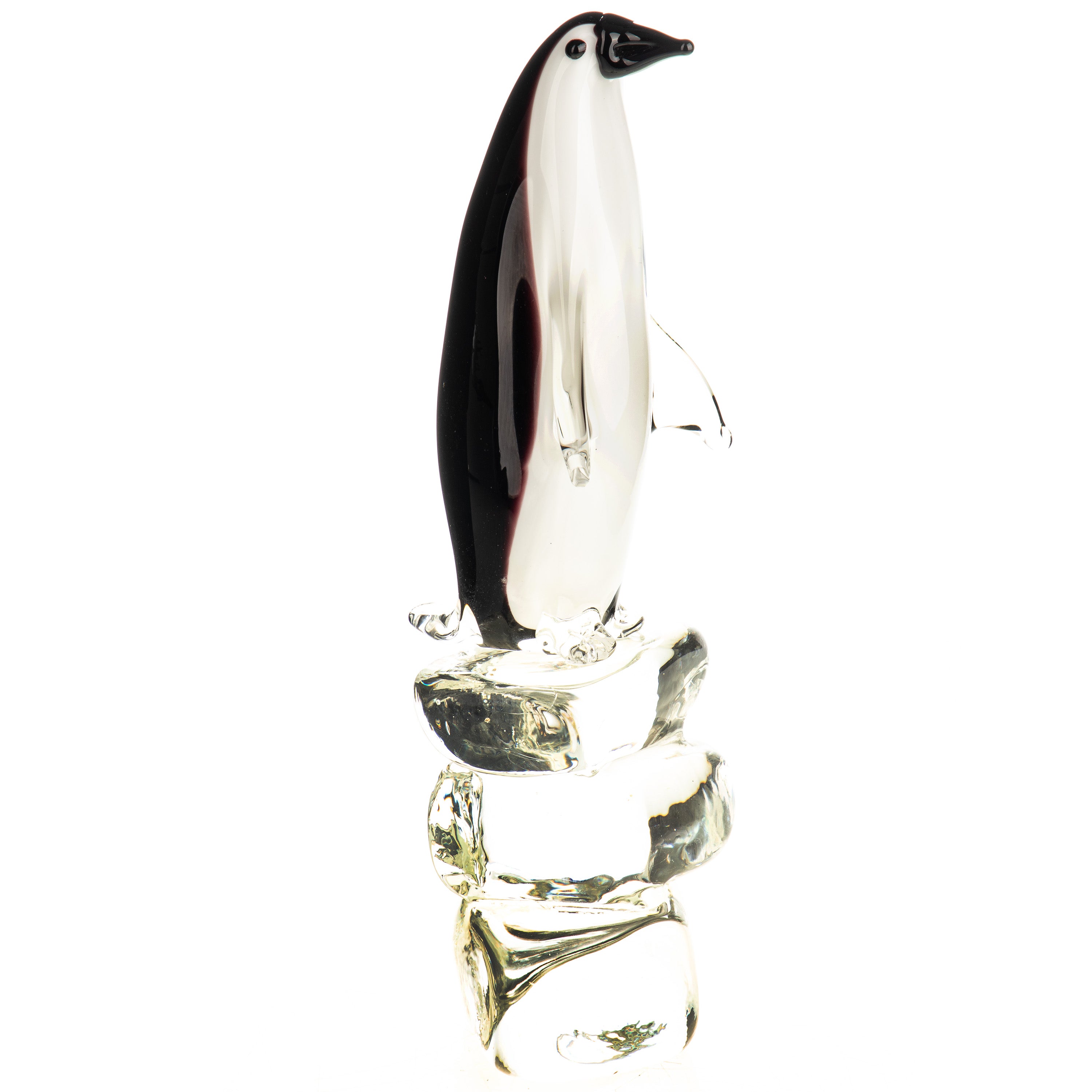 Murano Style Glass Penguin Figurine – Slim