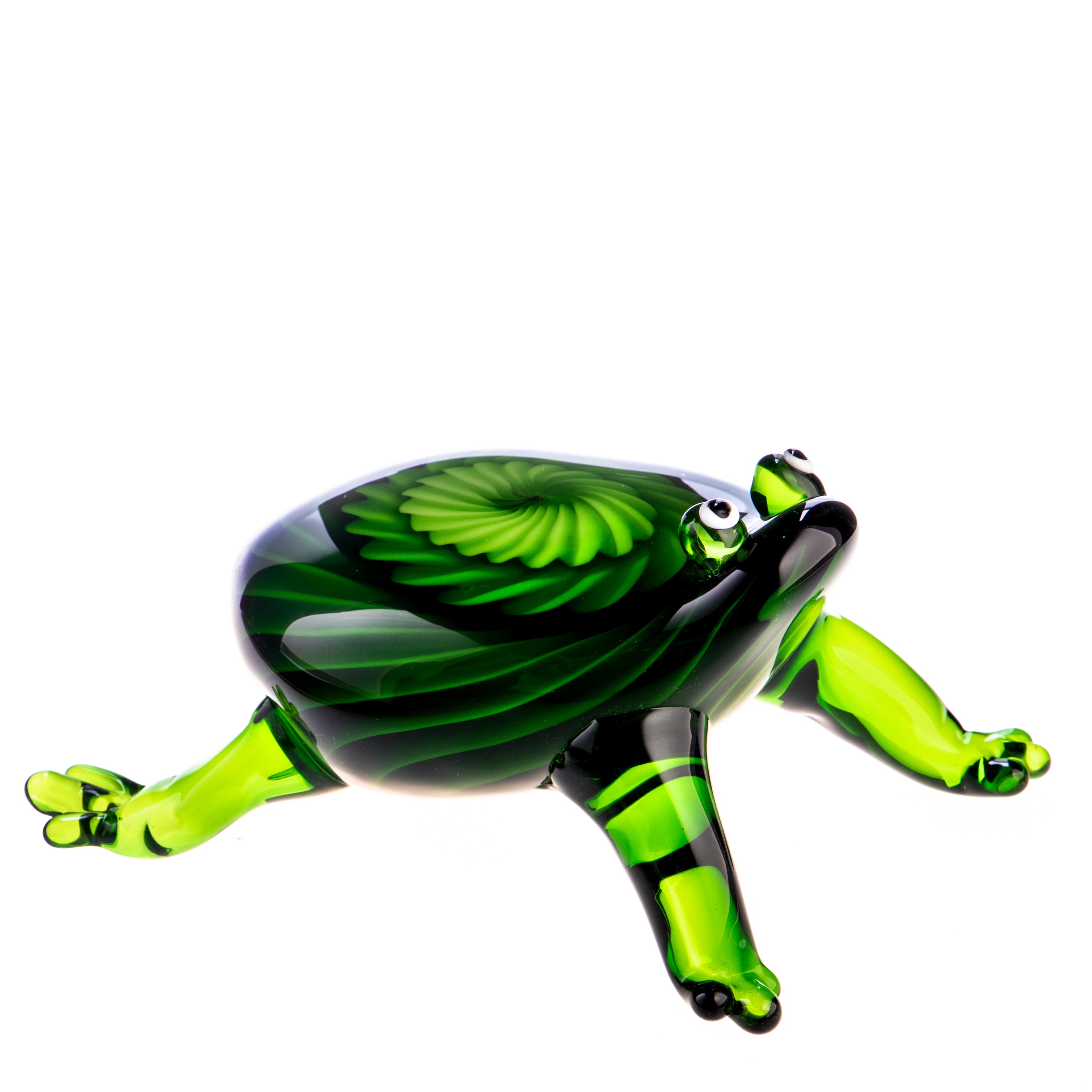 Murano Style Glass Frog Figurine – Small