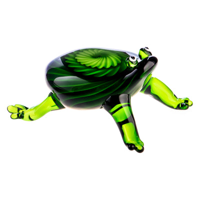 Murano Style Glass Frog Figurine – Small