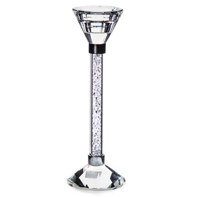 Crystal candlestick | Handcrafted Glass Decor | Unique Home Accent