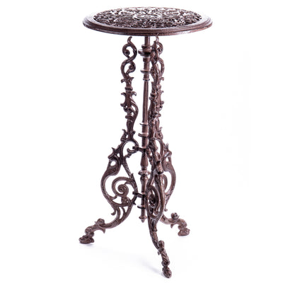 Cast iron side table | Handcrafted Cast Iron Decor | Unique Home