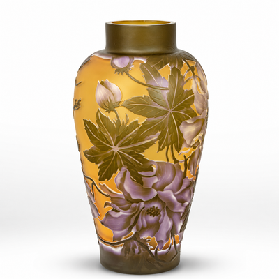 Peony Glass | Curios & Collectibles | Home Decor | Handcrafted