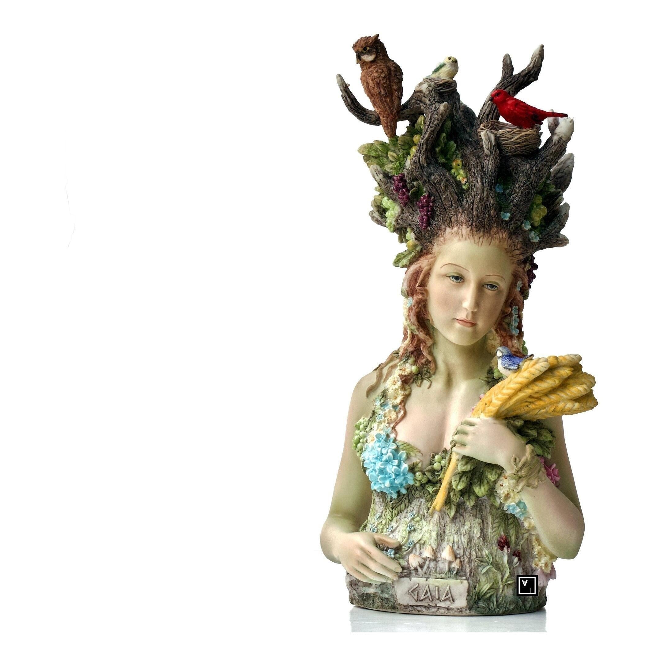 Gaia | Mythology & Deity Sculptures | Home Decor | Handcrafted