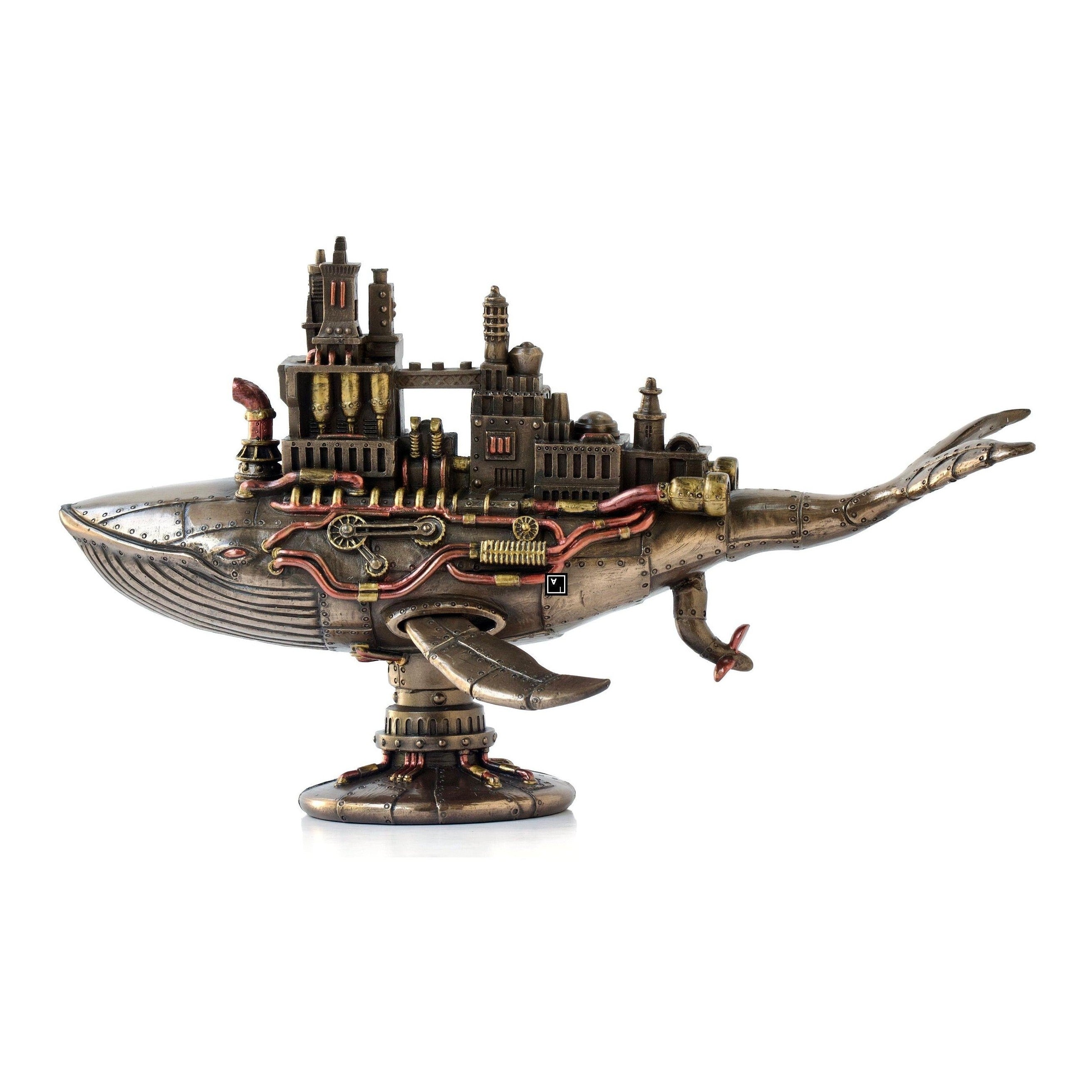Galactic Ship Whale | Animal Sculptures | Home Decor | Handcrafted