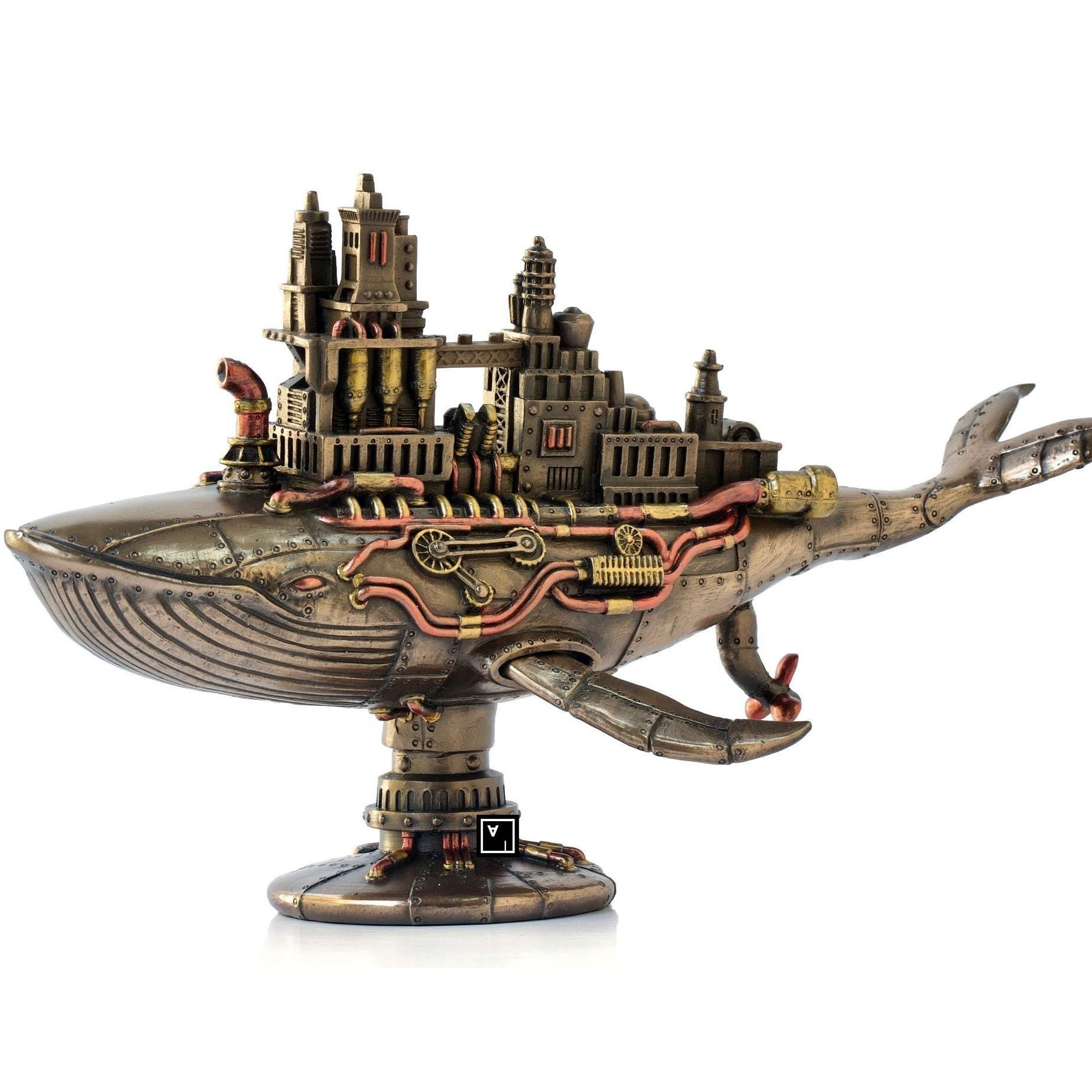 Galactic Ship Whale | Animal Sculptures | Home Decor | Handcrafted