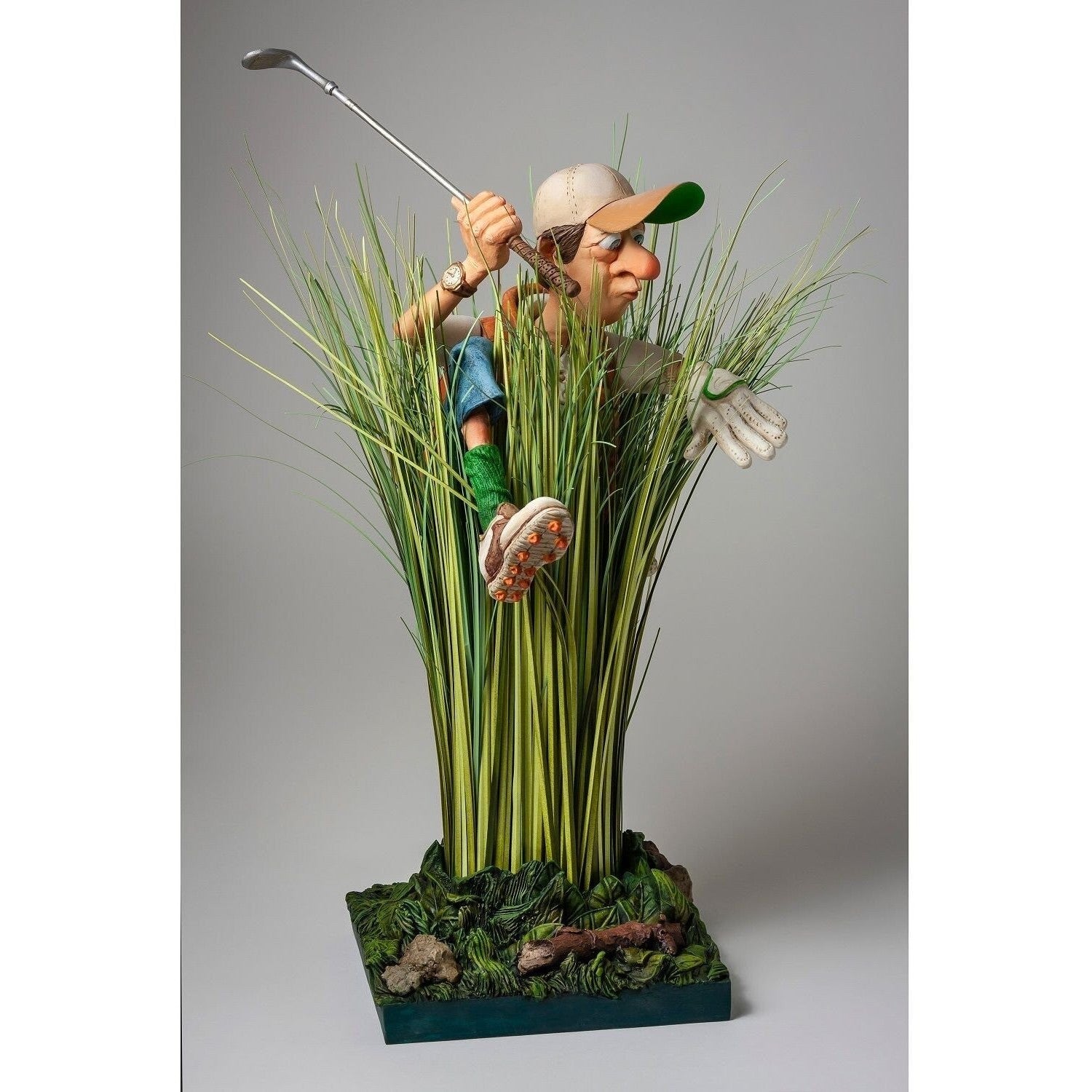 Guillermo Forchino The Golfer Figurine FO85554 – Comic Art Sculpture –