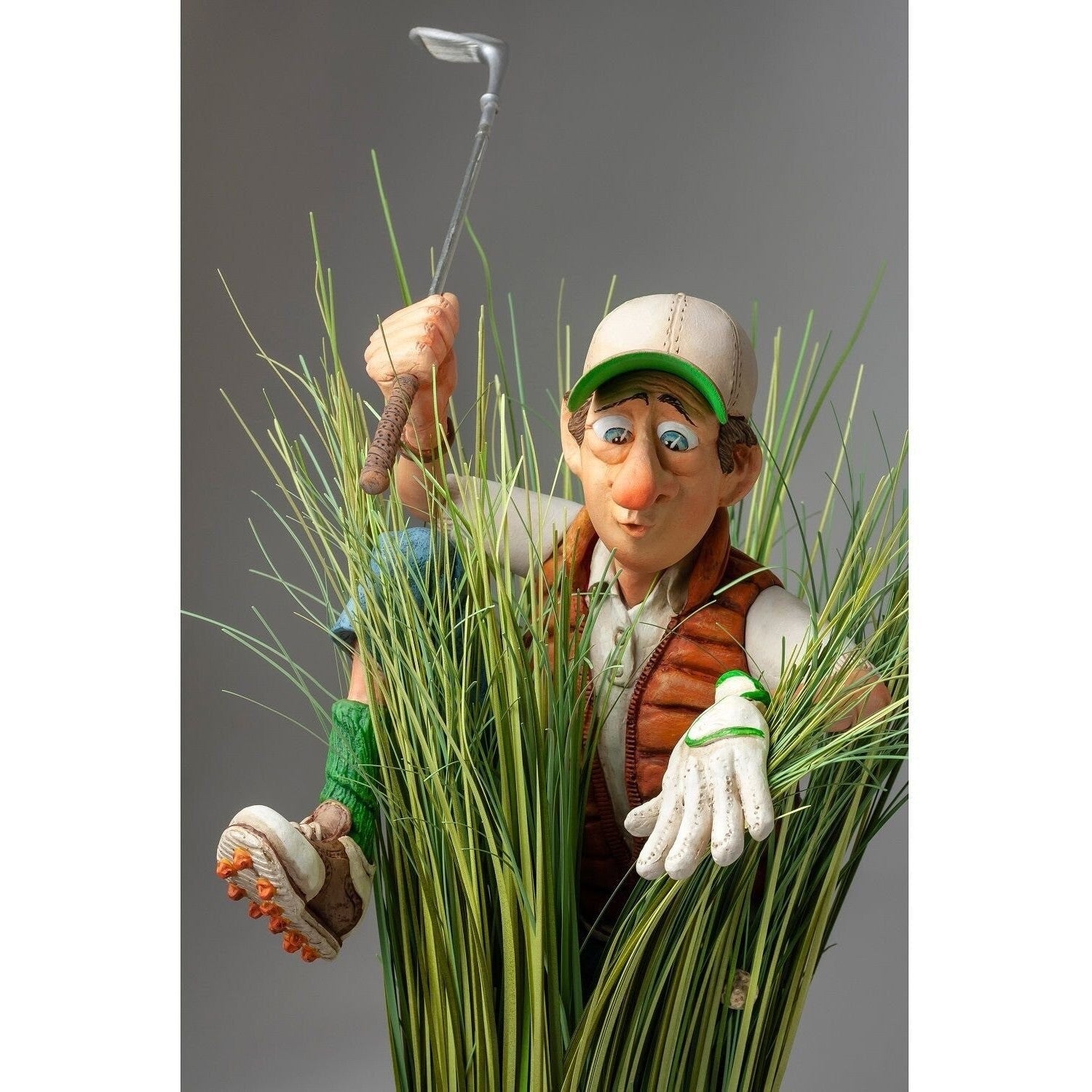 Guillermo Forchino The Golfer Figurine FO85554 – Comic Art Sculpture –