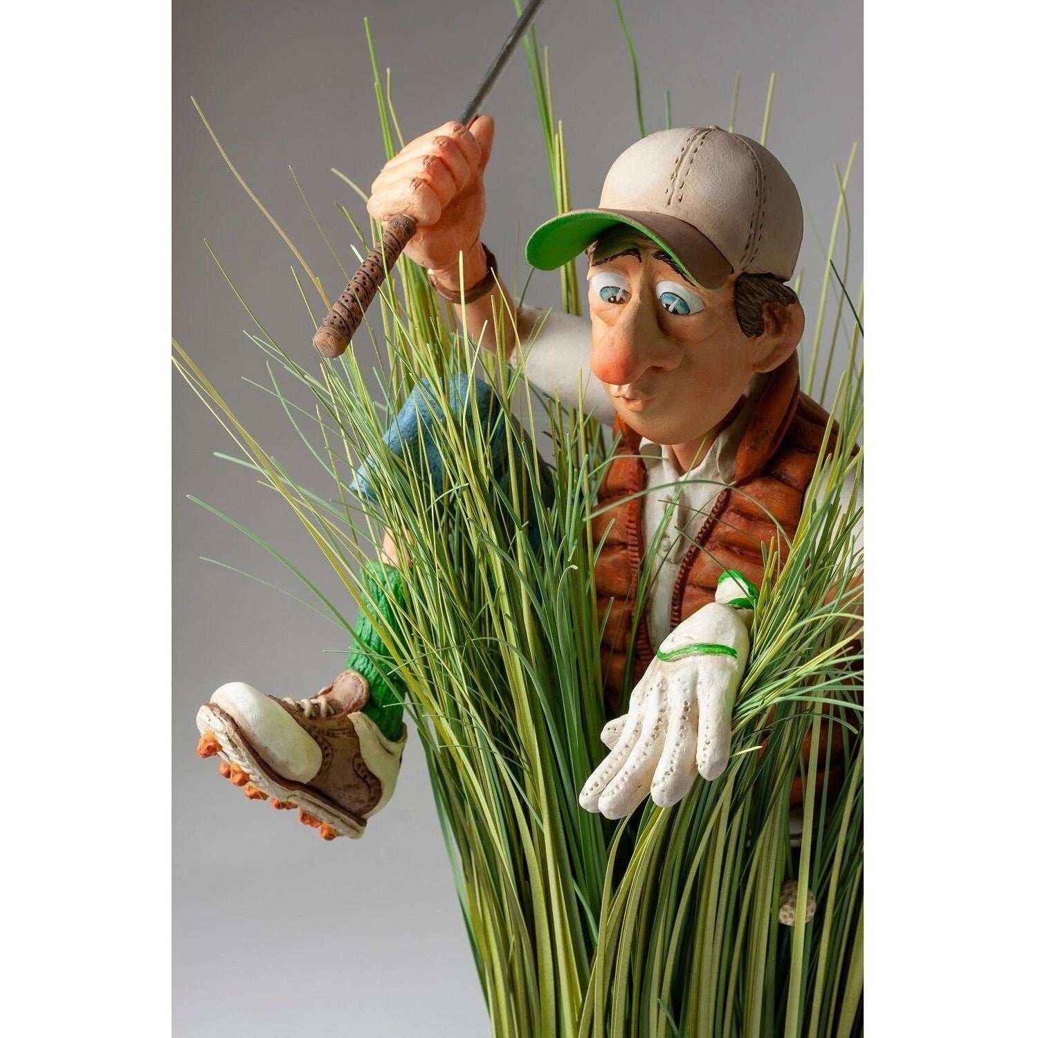 Guillermo Forchino The Golfer Figurine FO85554 – Comic Art Sculpture –