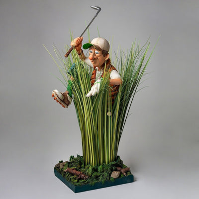 Guillermo Forchino The Golfer Figurine FO85554 – Comic Art Sculpture –