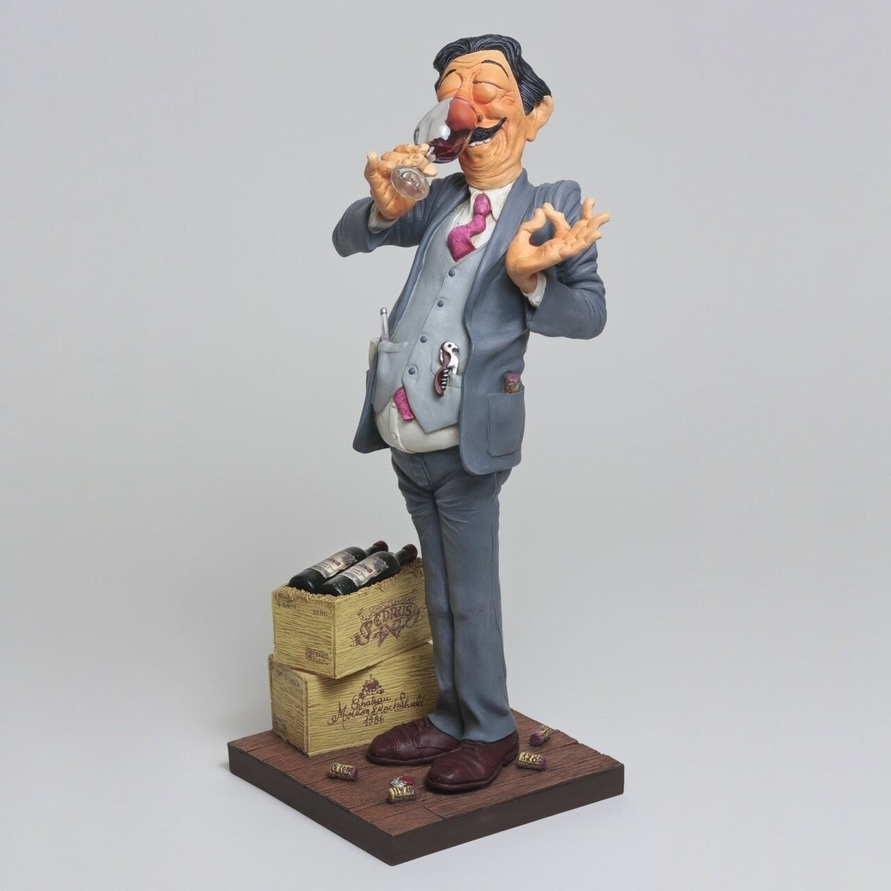 Guillermo Forchino The Wine Taster Figurine FO85528 – CWine Lover Gift