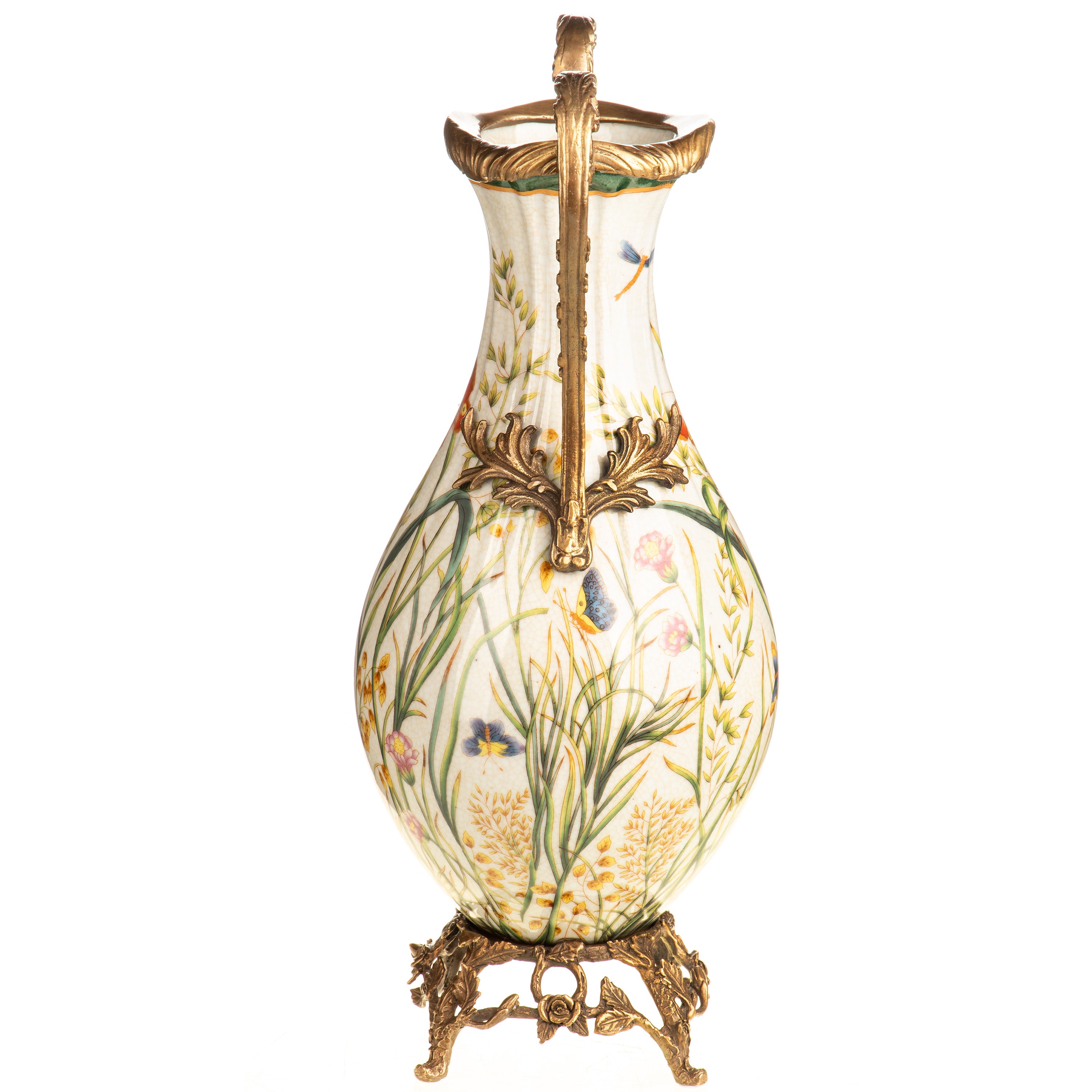 Porcelain Vase with Bronze Mounts