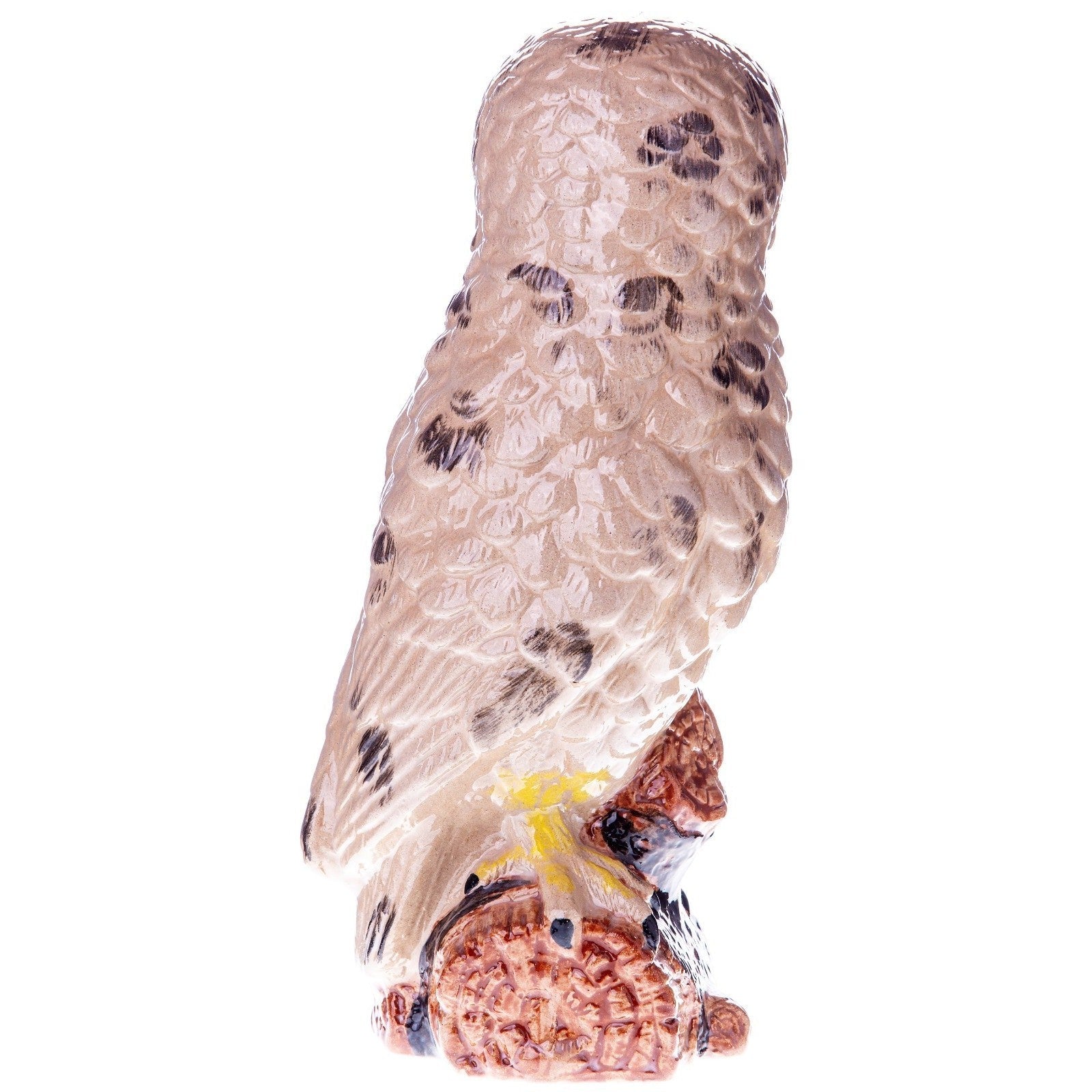 Hand Painted Ceramic Owl Figurine | Animal Sculptures | Home Decor