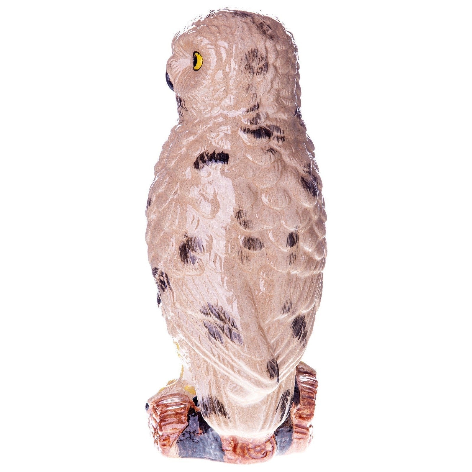 Hand Painted Ceramic Owl Figurine | Animal Sculptures | Home Decor