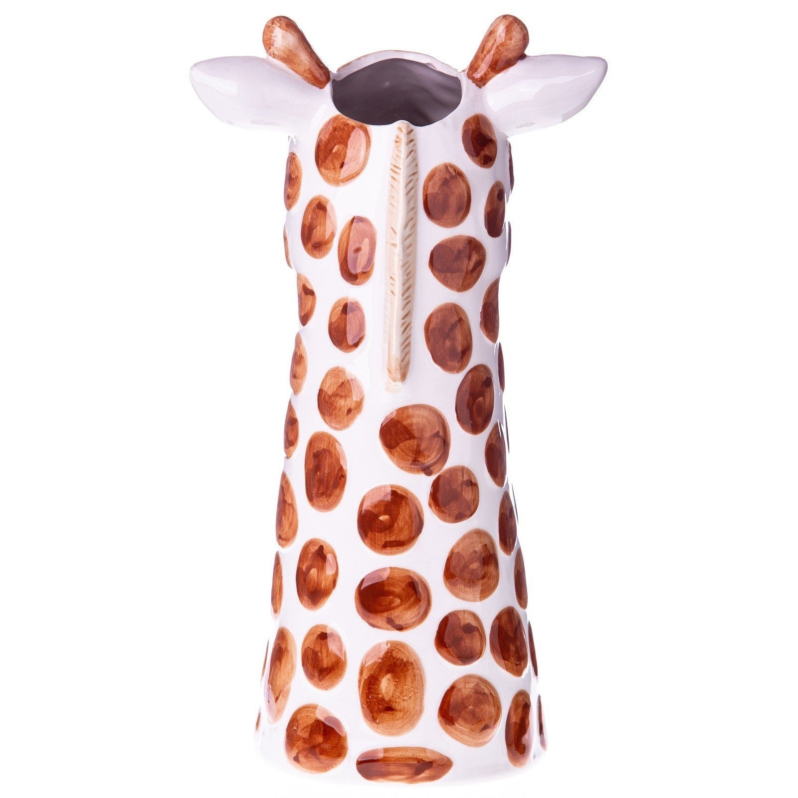 Hand-Painted Giraffe Bust Ceramic Sculpture | Busts | Home Decor