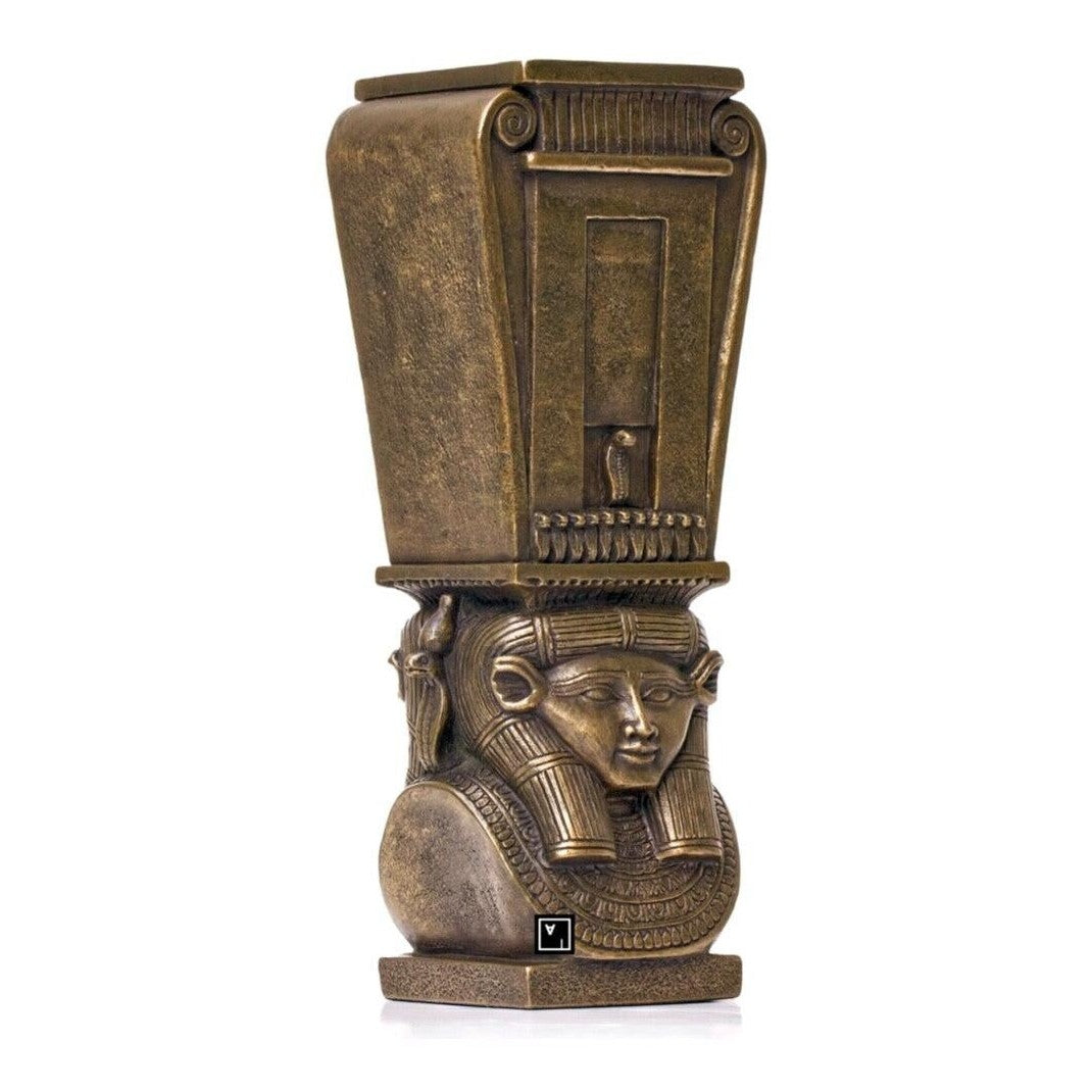 Hathor Column Candle Holder. Hathor Column Statue | Lighting