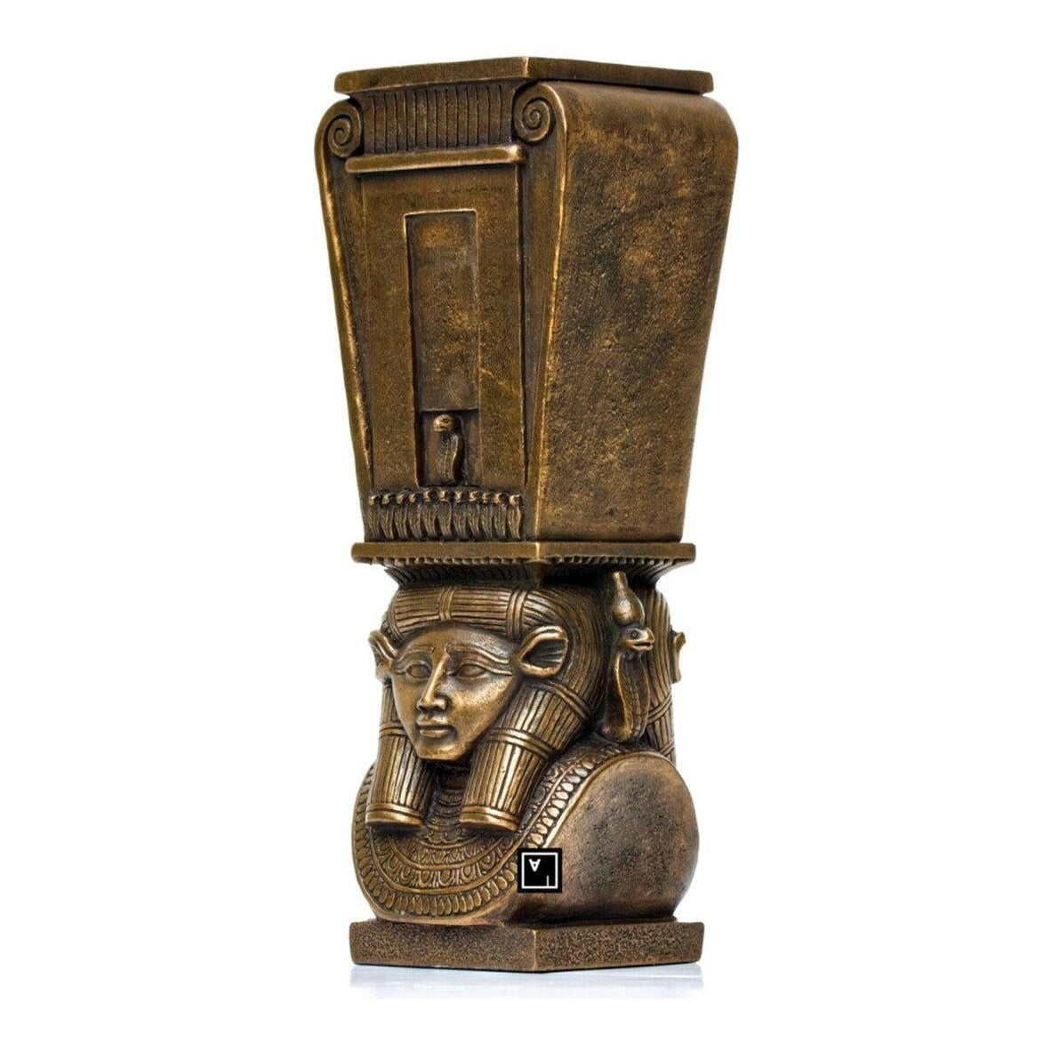 Hathor Column Candle Holder. Hathor Column Statue | Lighting