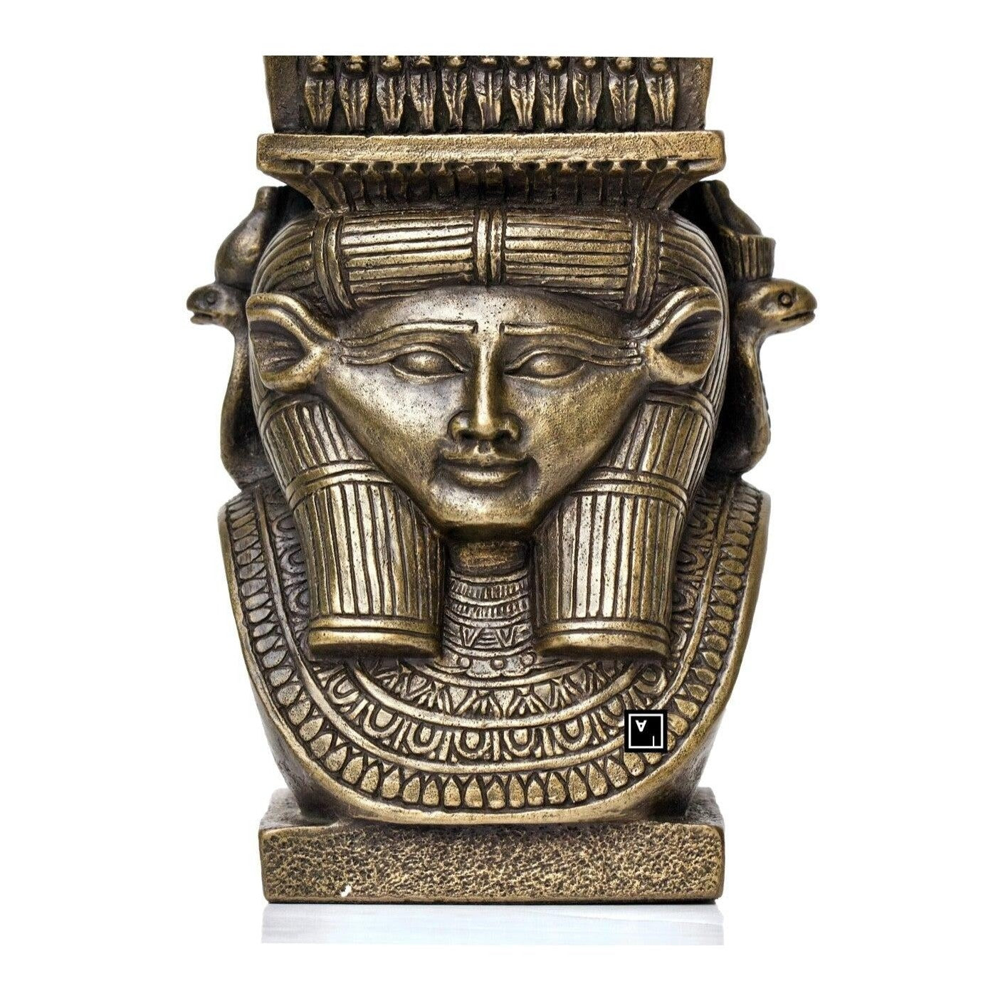 Hathor Column Candle Holder. Hathor Column Statue | Lighting