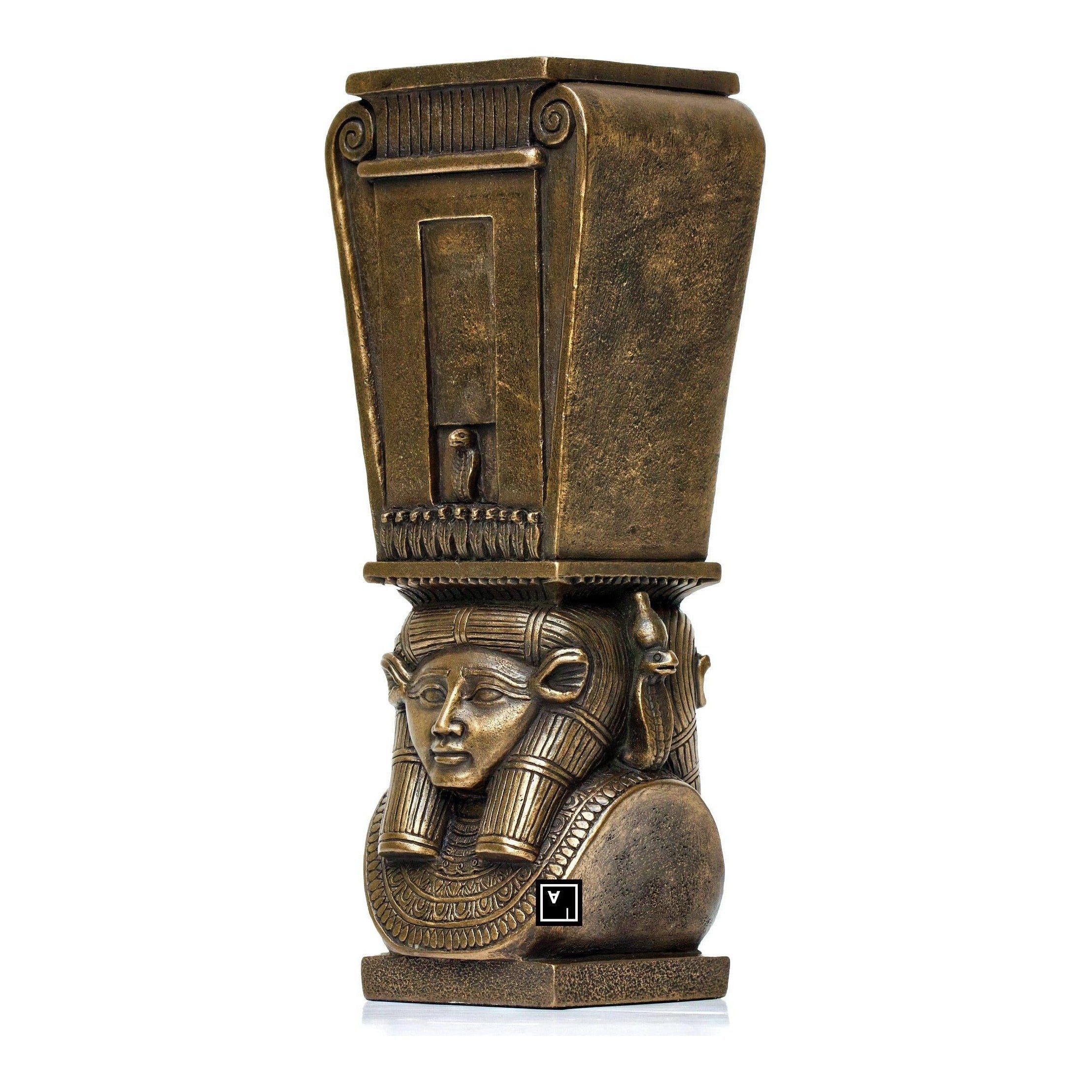 Hathor Column Candleholder | Lighting | Home Decor | Handcrafted