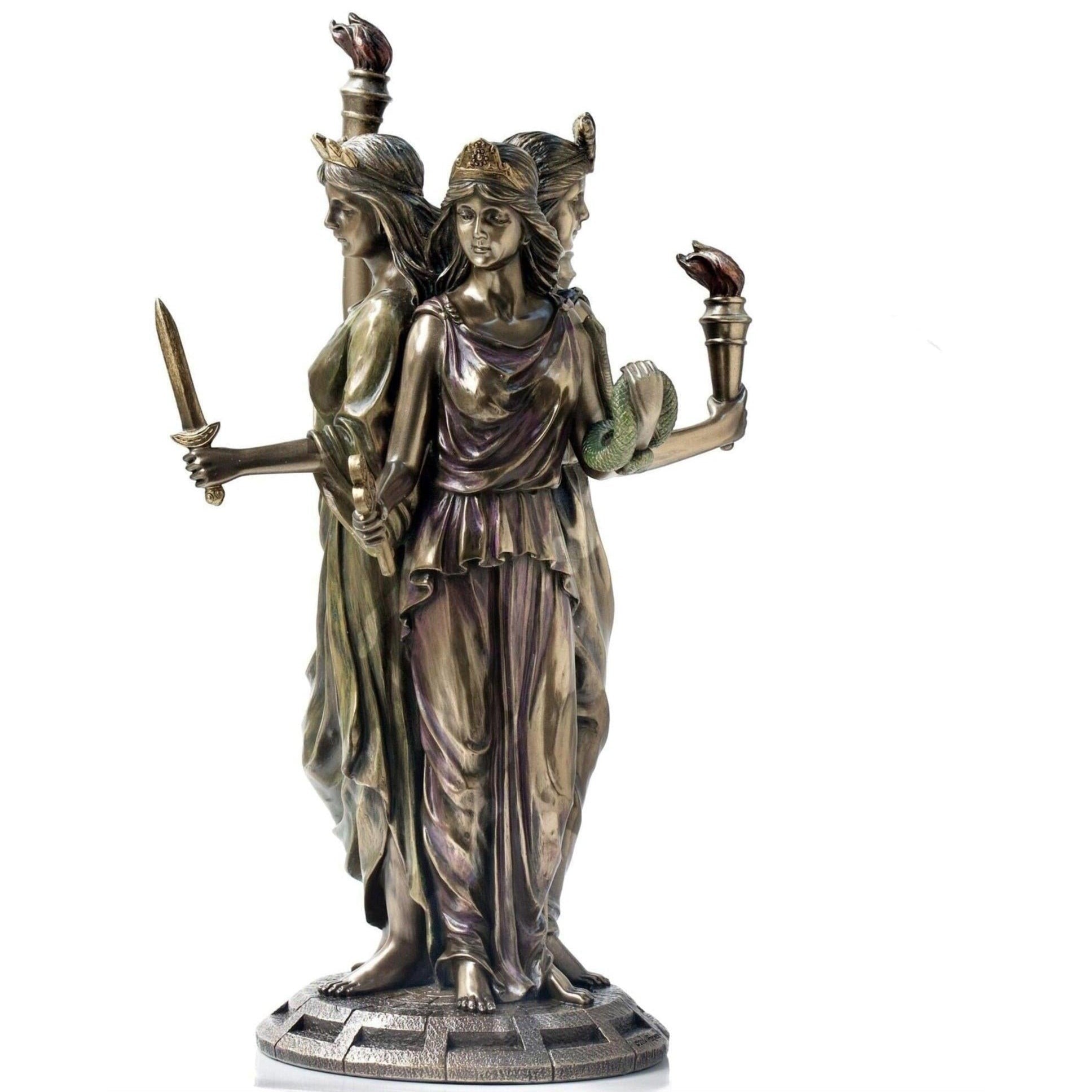 Hecate | Mythology & Deity Sculptures | Home Decor | Handcrafted