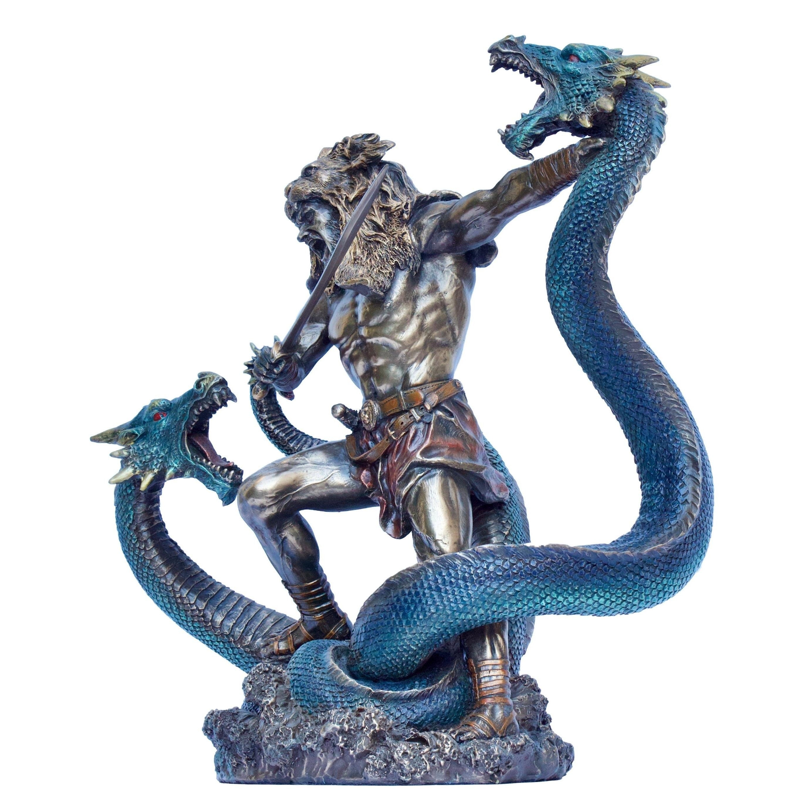 Hercules Battling the Hydra | Mythology & Deity Sculptures