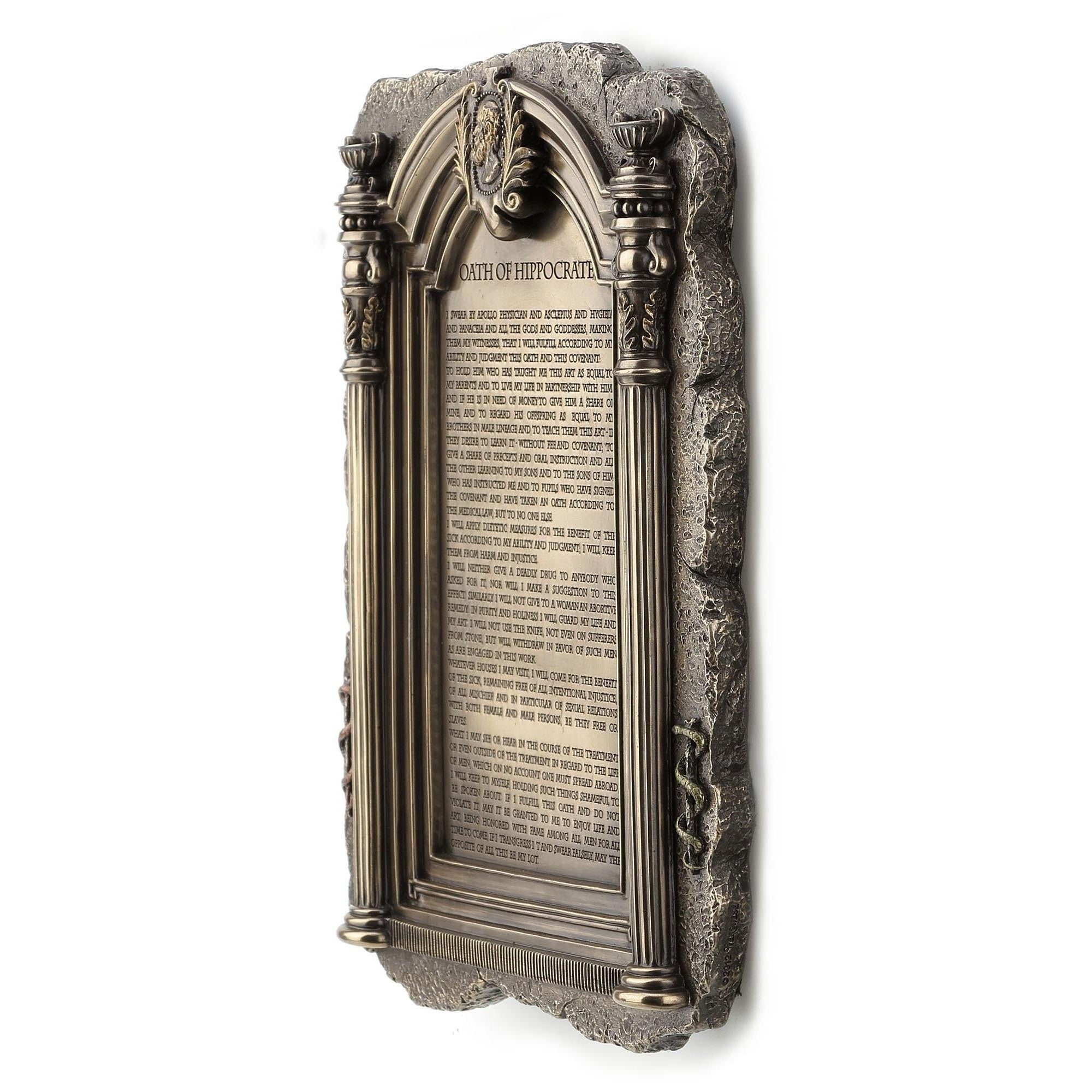 Hippocrates's Hippocratic Oath Plaque | Wall Plaques & Signs