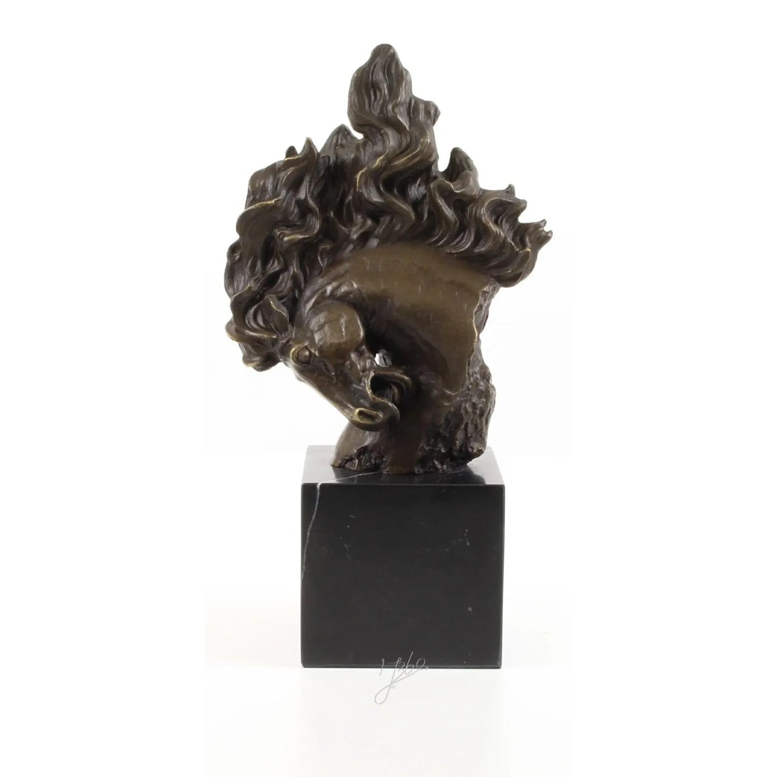 Horse Head on marble base | Animal Sculptures | Home Decor