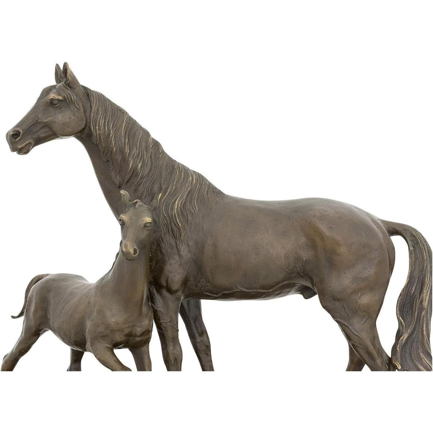 Horse and Colt | Animal Sculptures | Home Decor | Handcrafted