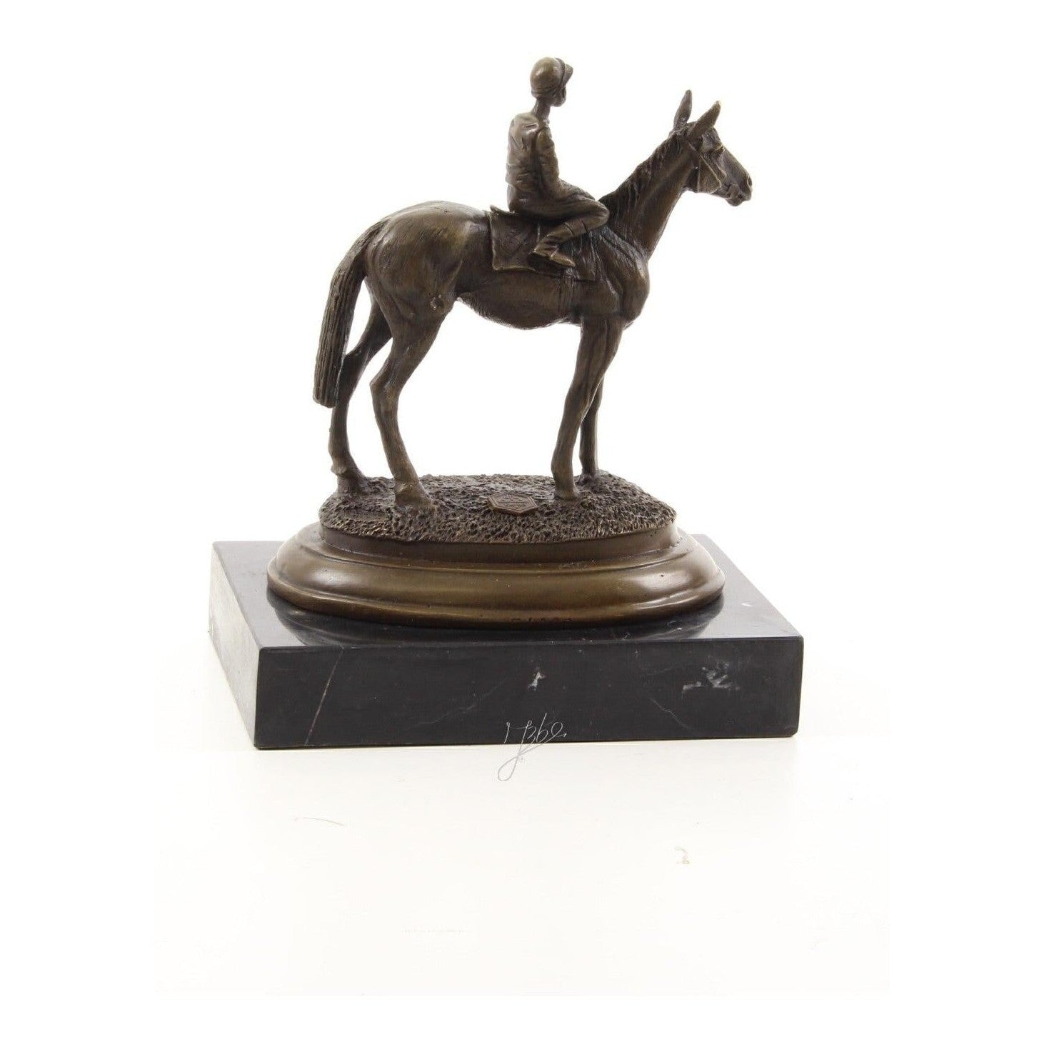 Horse and Rider | Animal Sculptures | Home Decor | Handcrafted