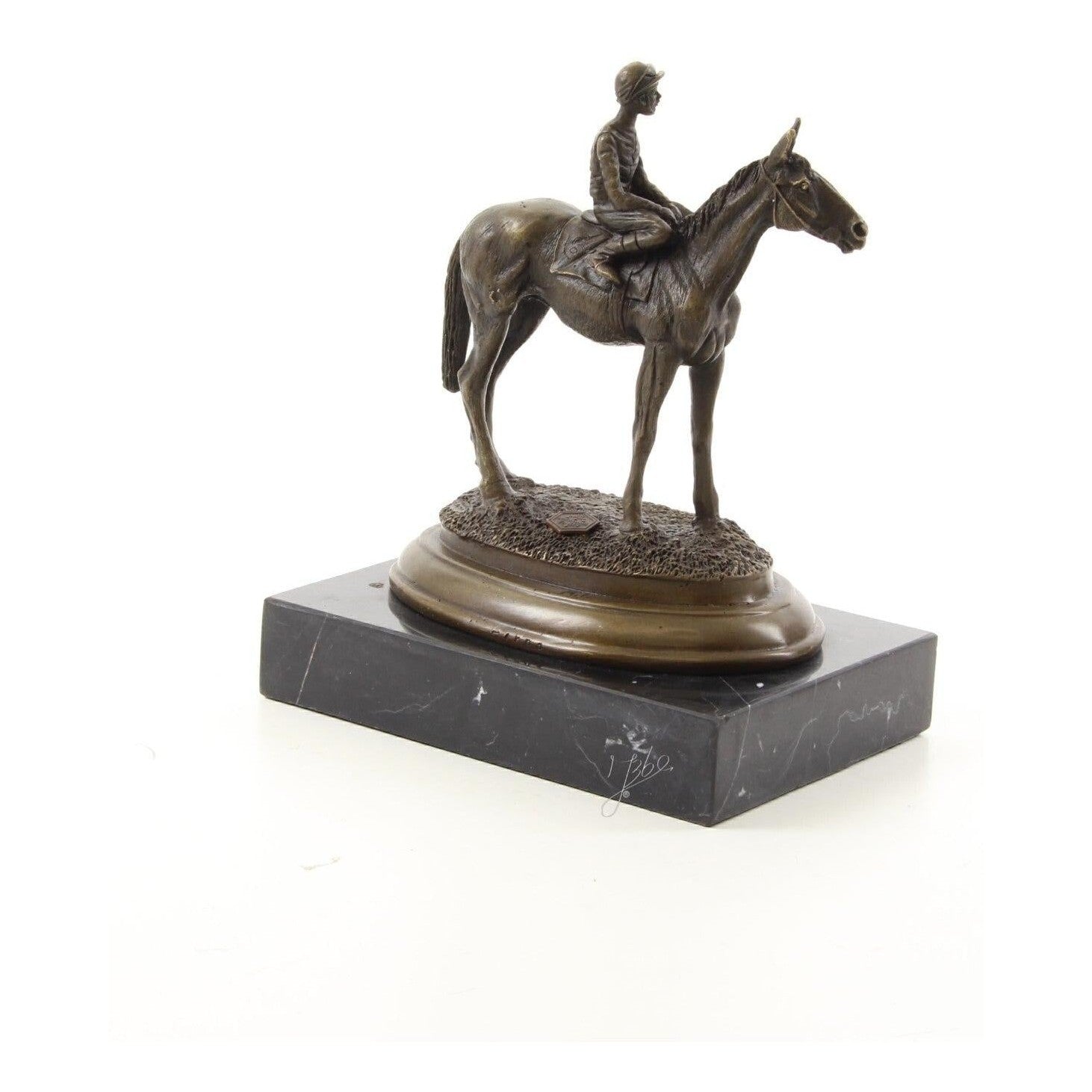 Horse and Rider | Animal Sculptures | Home Decor | Handcrafted