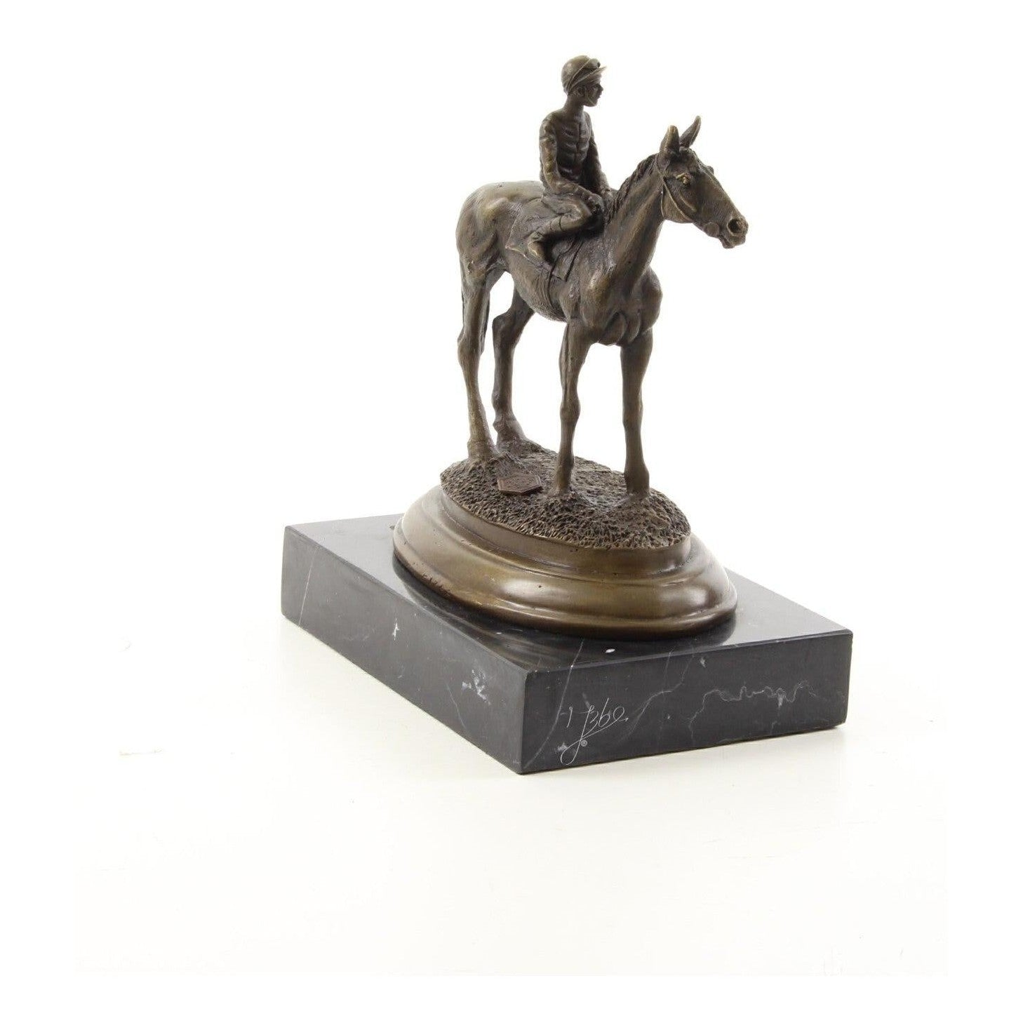 Horse and Rider | Animal Sculptures | Home Decor | Handcrafted