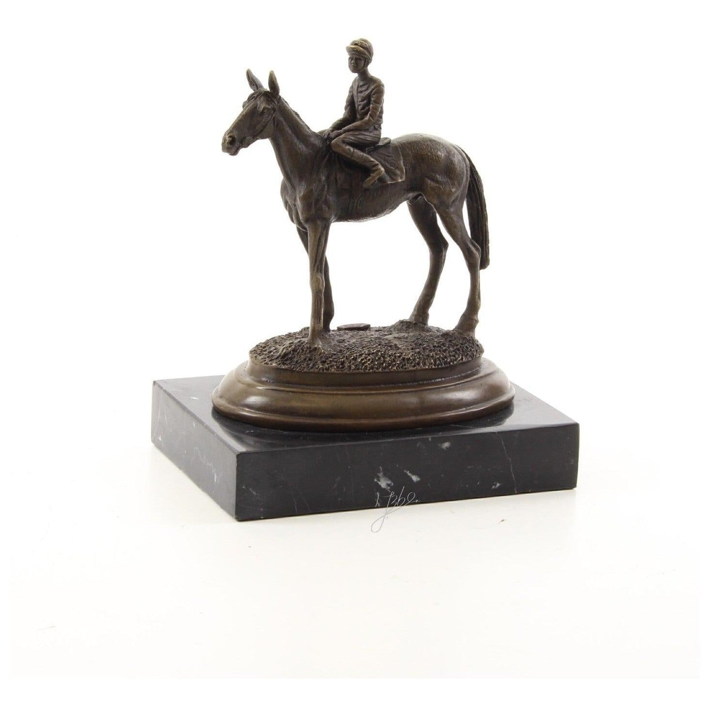 Horse and Rider | Animal Sculptures | Home Decor | Handcrafted
