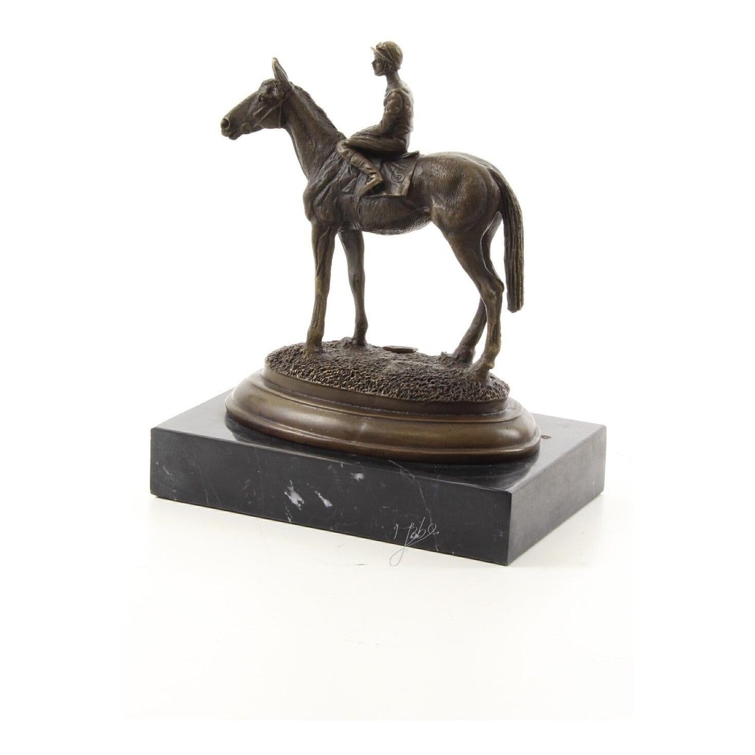 Horse and Rider | Animal Sculptures | Home Decor | Handcrafted