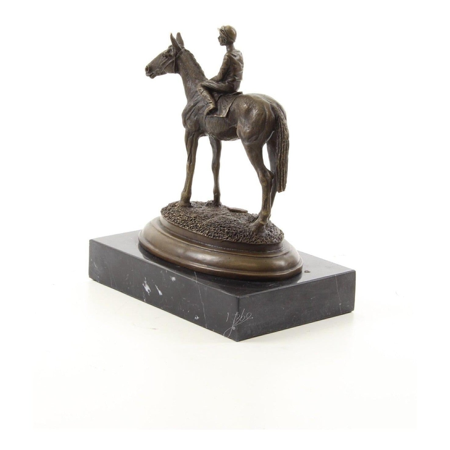 Horse and Rider | Animal Sculptures | Home Decor | Handcrafted