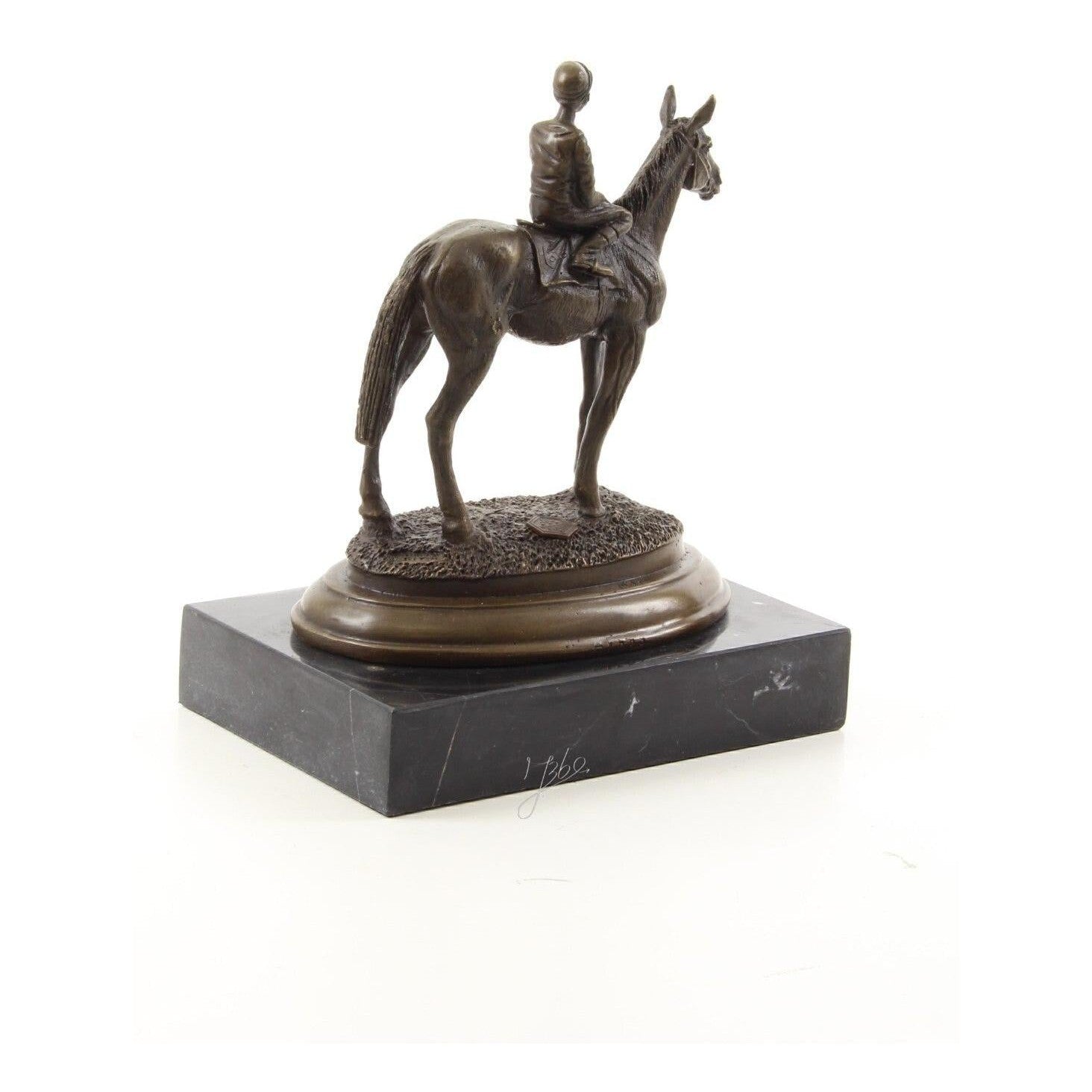 Horse and Rider | Animal Sculptures | Home Decor | Handcrafted