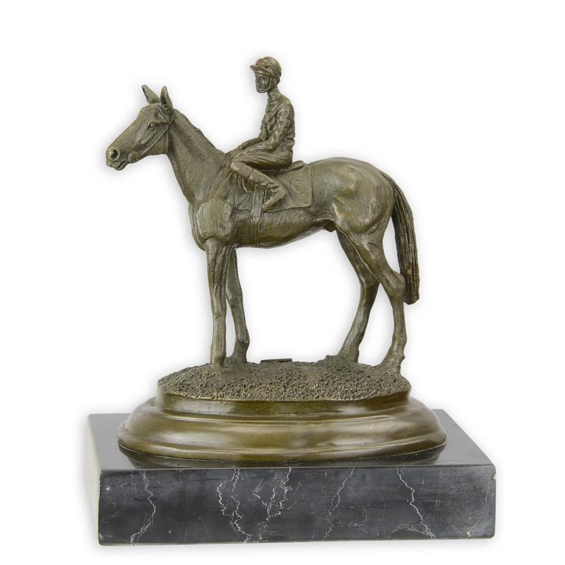 Horse and Rider | Animal Sculptures | Home Decor | Handcrafted