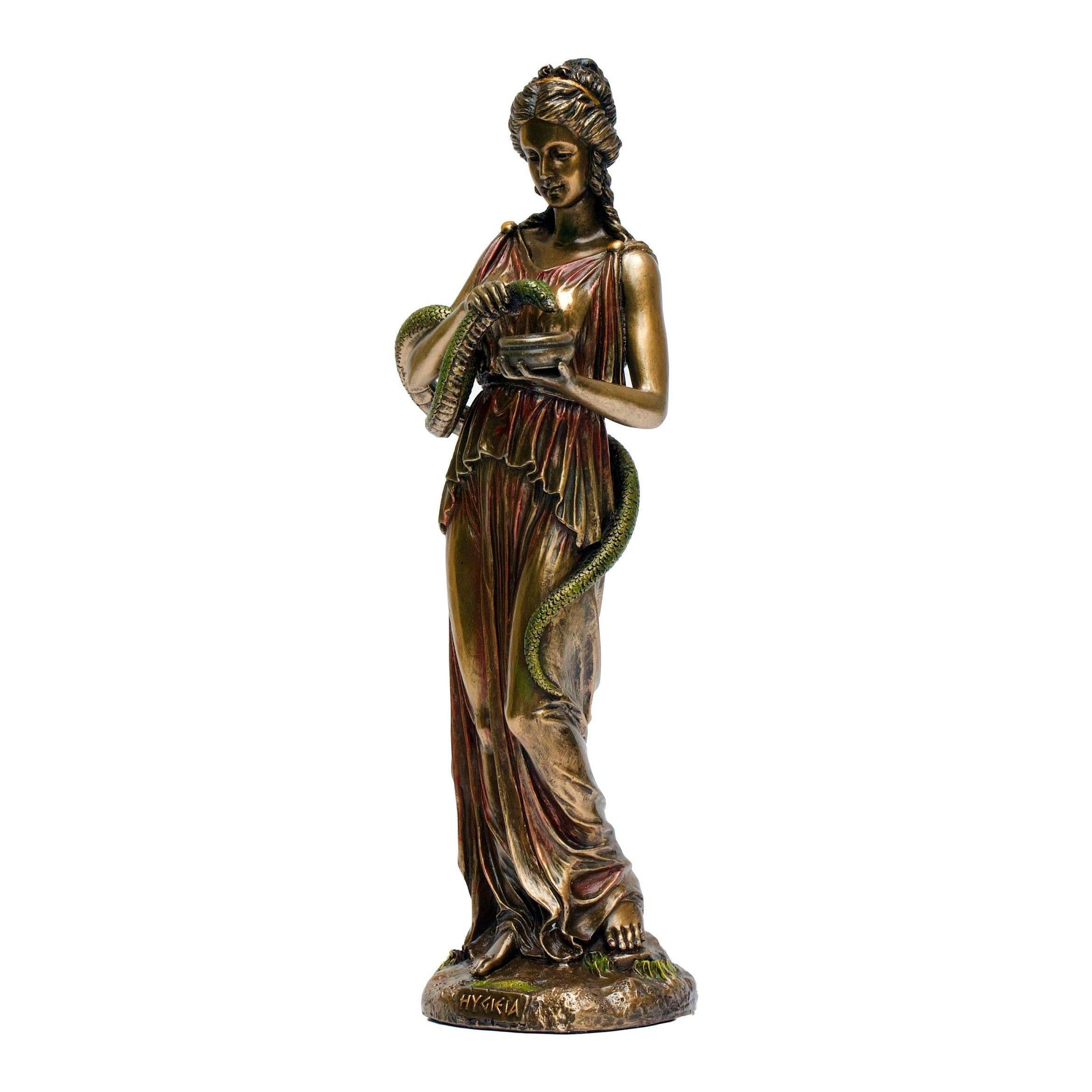 Hygeia | Mythology & Deity Sculptures | Home Decor | Handcrafted