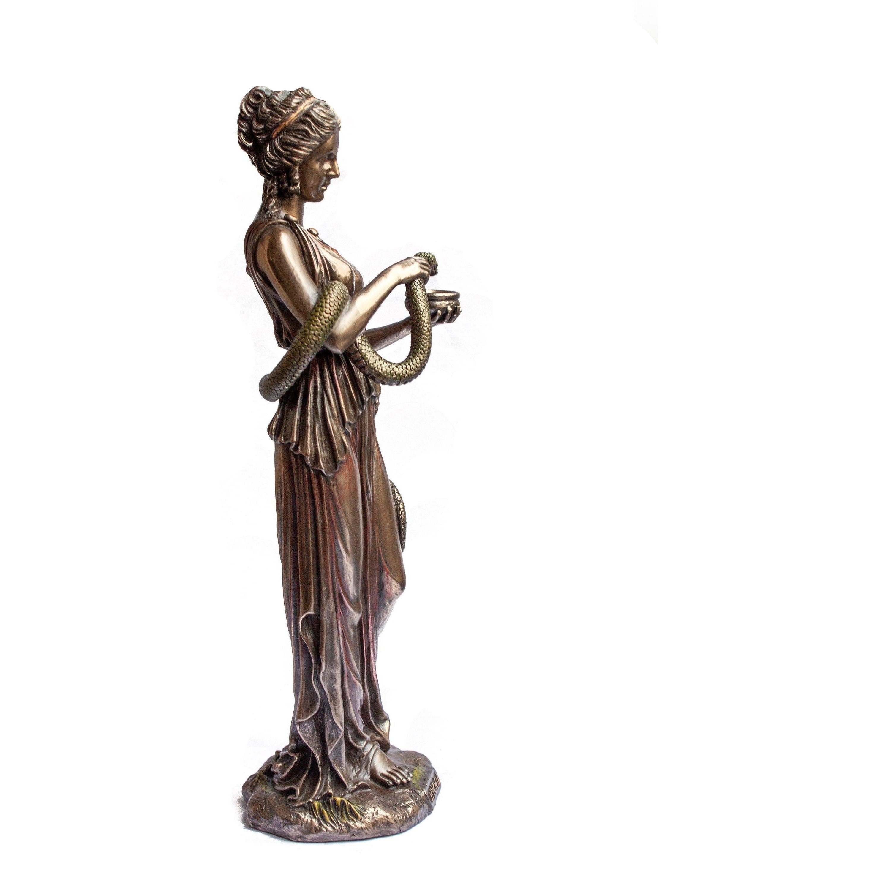 Hygeia | Mythology & Deity Sculptures | Home Decor | Handcrafted