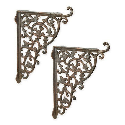 Iron Wall Bracket Pair | Door Knockers & Hardware | Home Decor