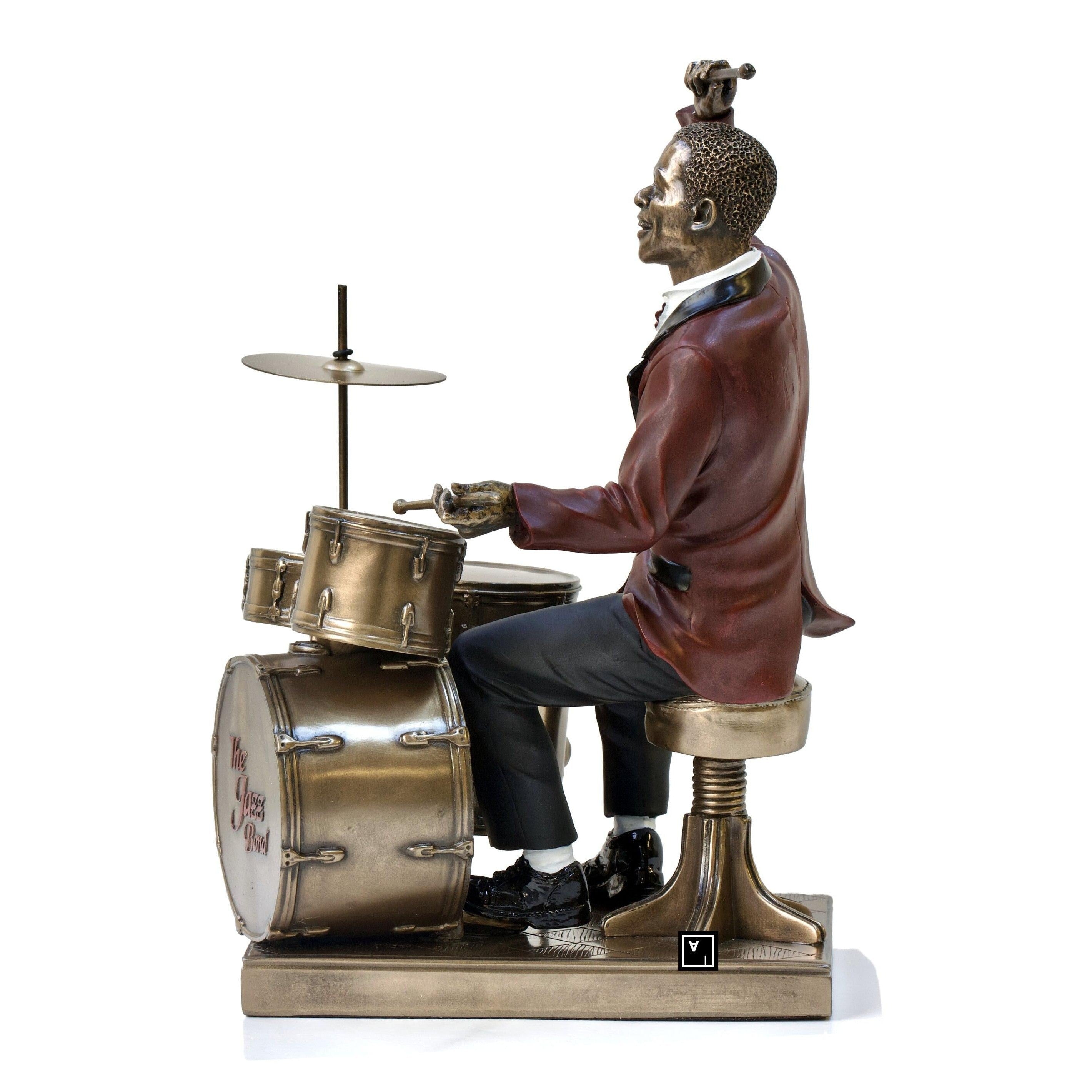 Jazz Band Drummer | Dancer & Performance Sculptures | Home Decor