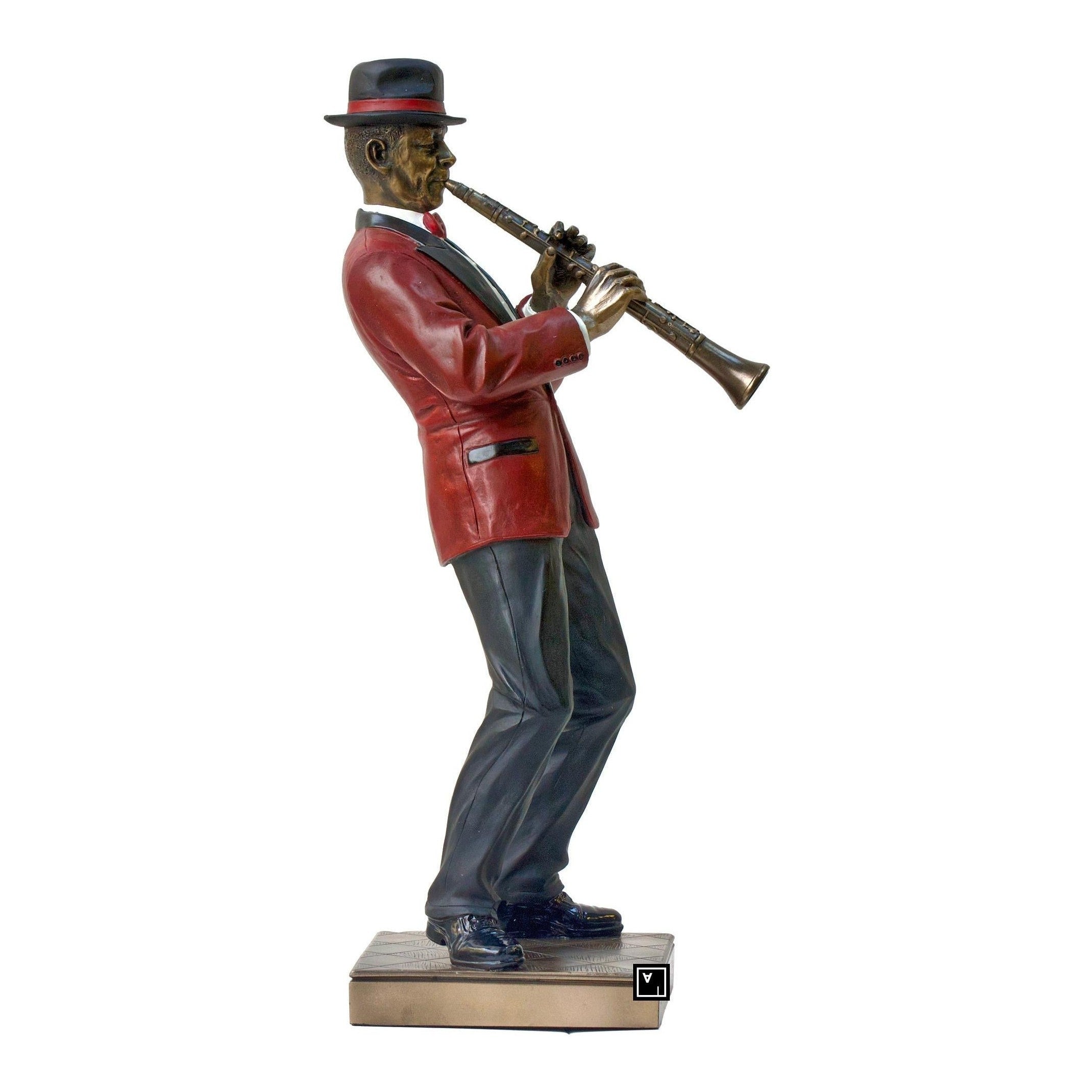 Jazz Clarinet Player | Dancer & Performance Sculptures | Home Decor