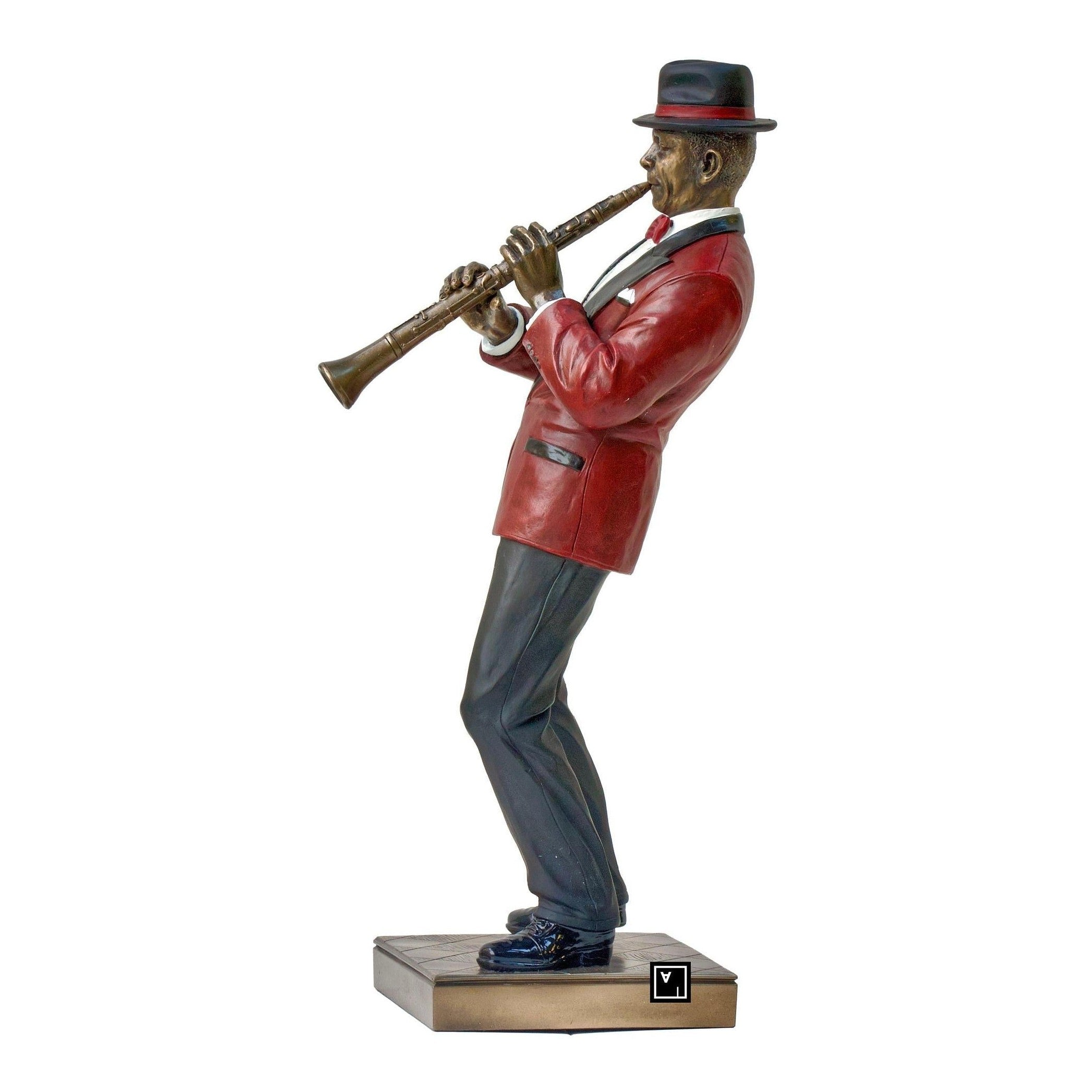 Jazz Clarinet Player | Dancer & Performance Sculptures | Home Decor