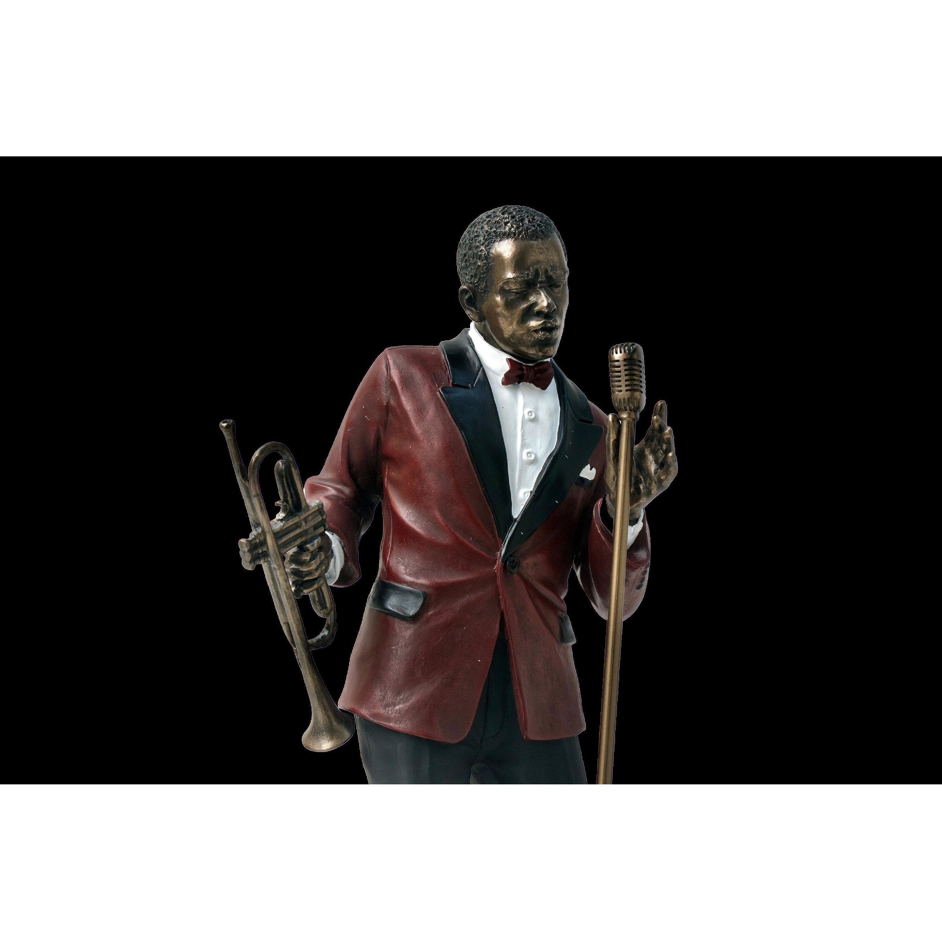 Jazz Singer with Trumpet | Dancer & Performance Sculptures