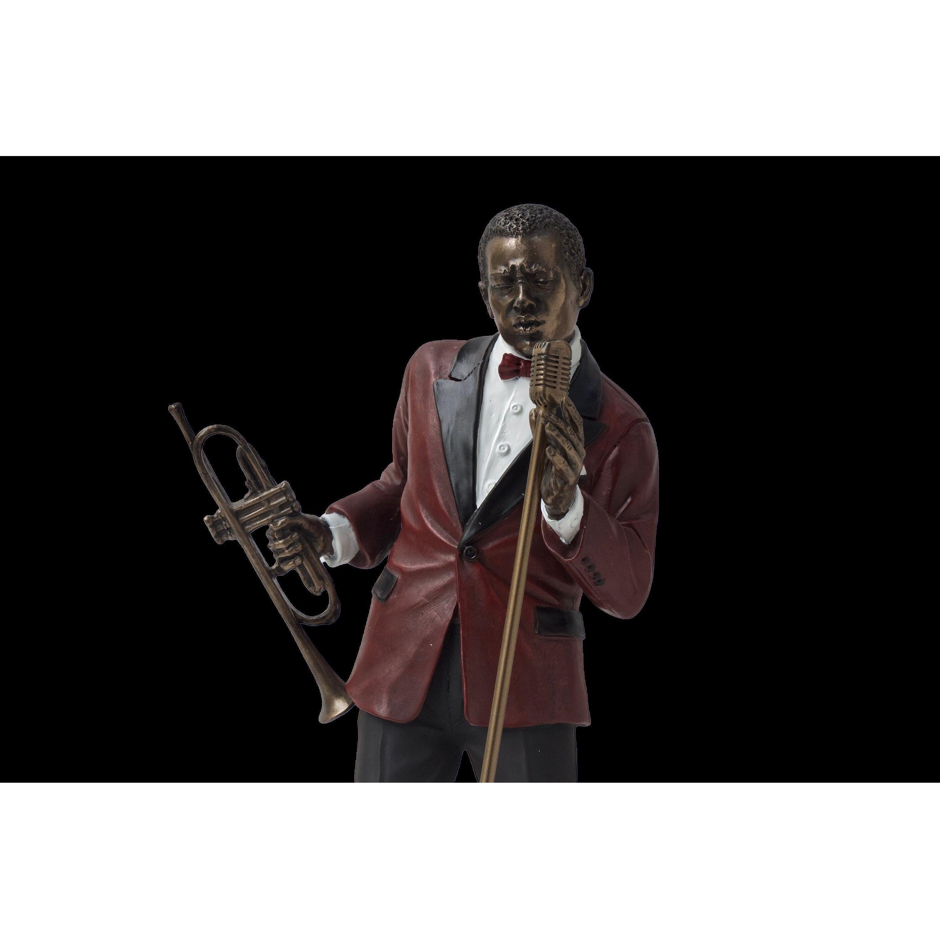 Jazz Singer with Trumpet | Dancer & Performance Sculptures