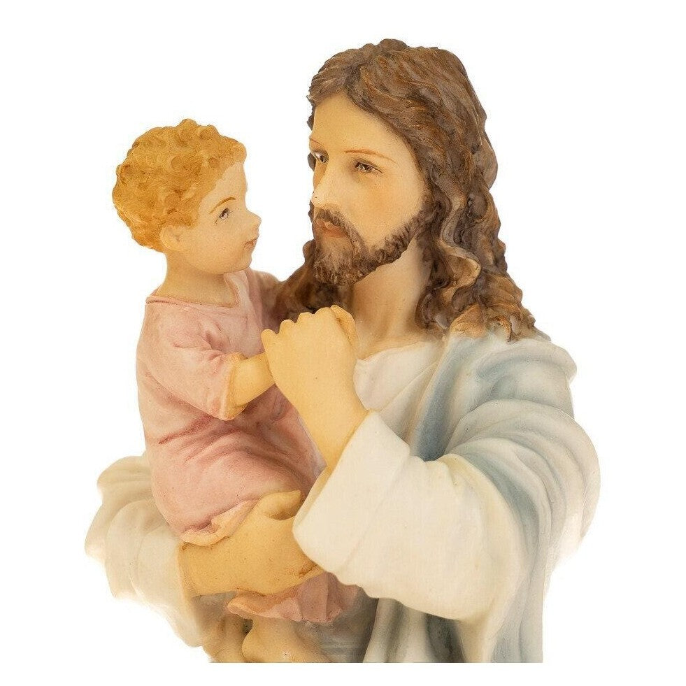 Jesus Holding Child | Mythology & Deity Sculptures | Home Decor