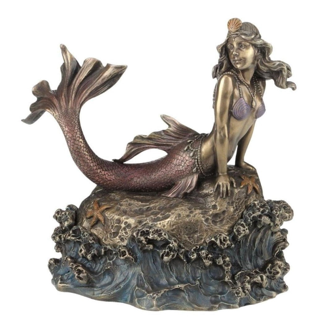 Jewelry Box with Mermaid | Desk & Curio Accessories | Home Decor