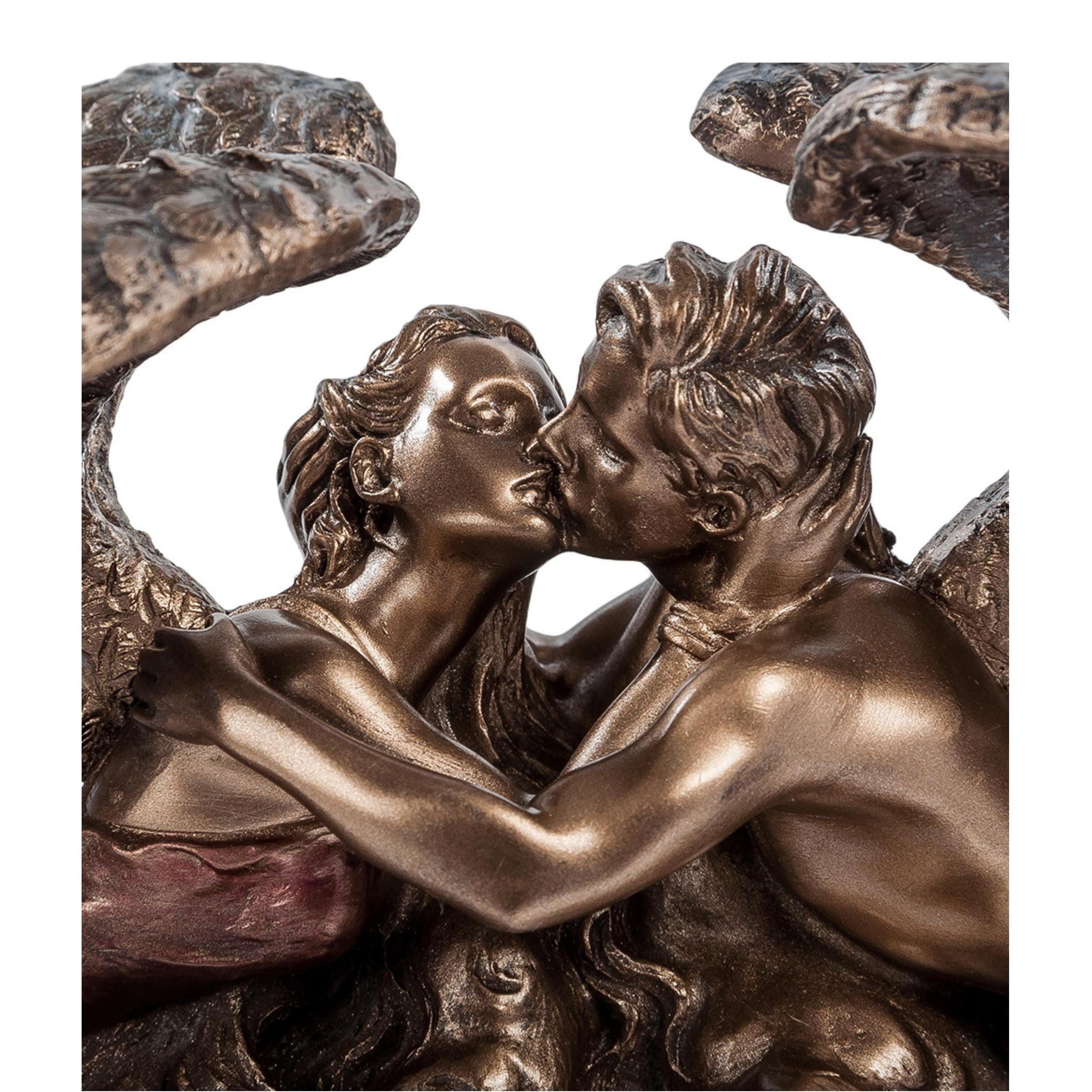 Kissing Angel | Mythology & Deity Sculptures | Home Decor