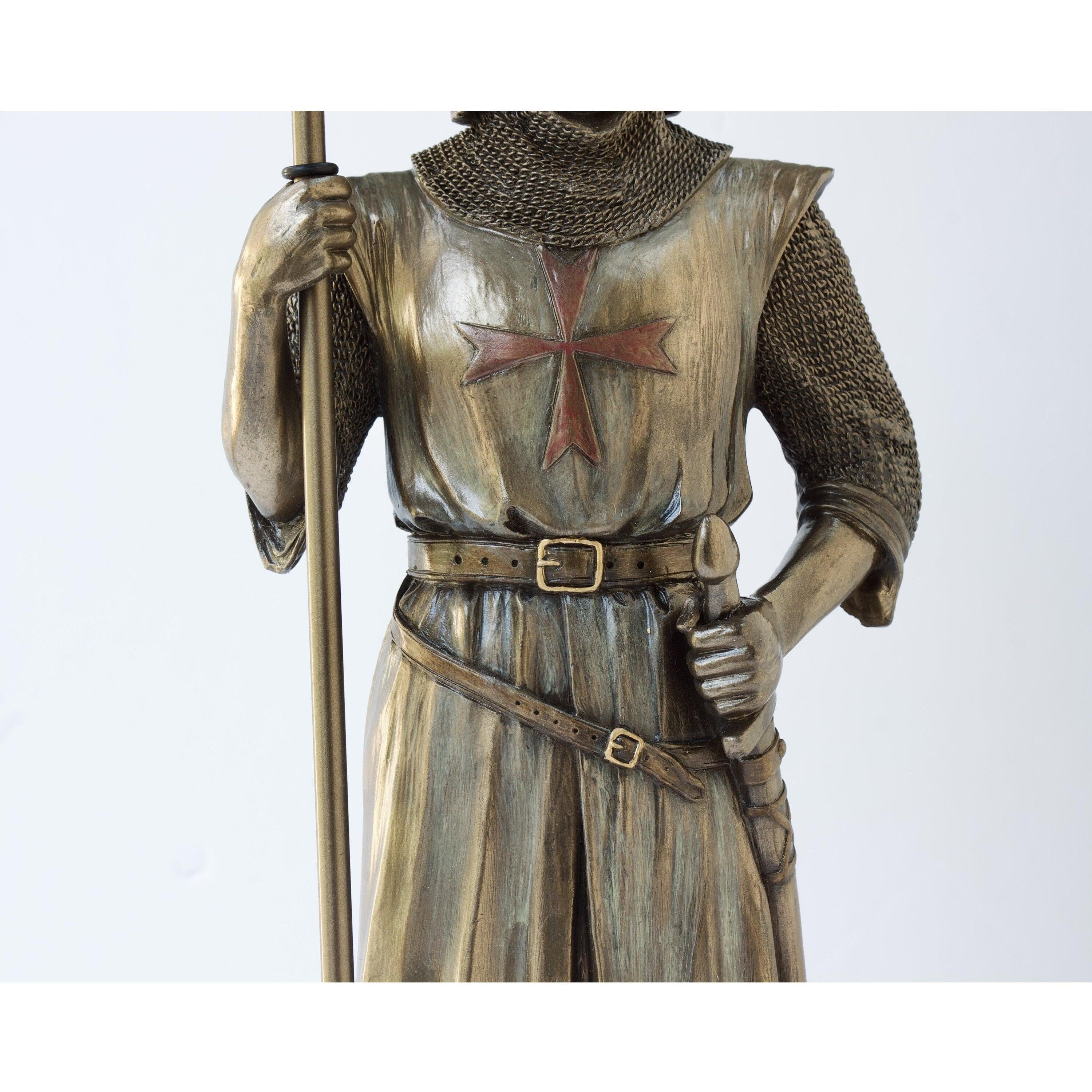 Knight with flag | Figurines & Statues | Home Decor | Handcrafted