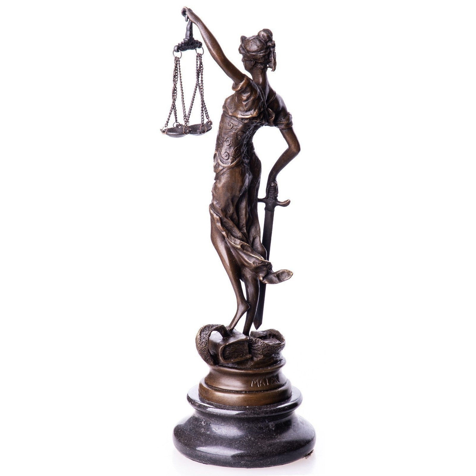 Lady Justice Bronze Sculpture | Mythology & Deity Sculptures