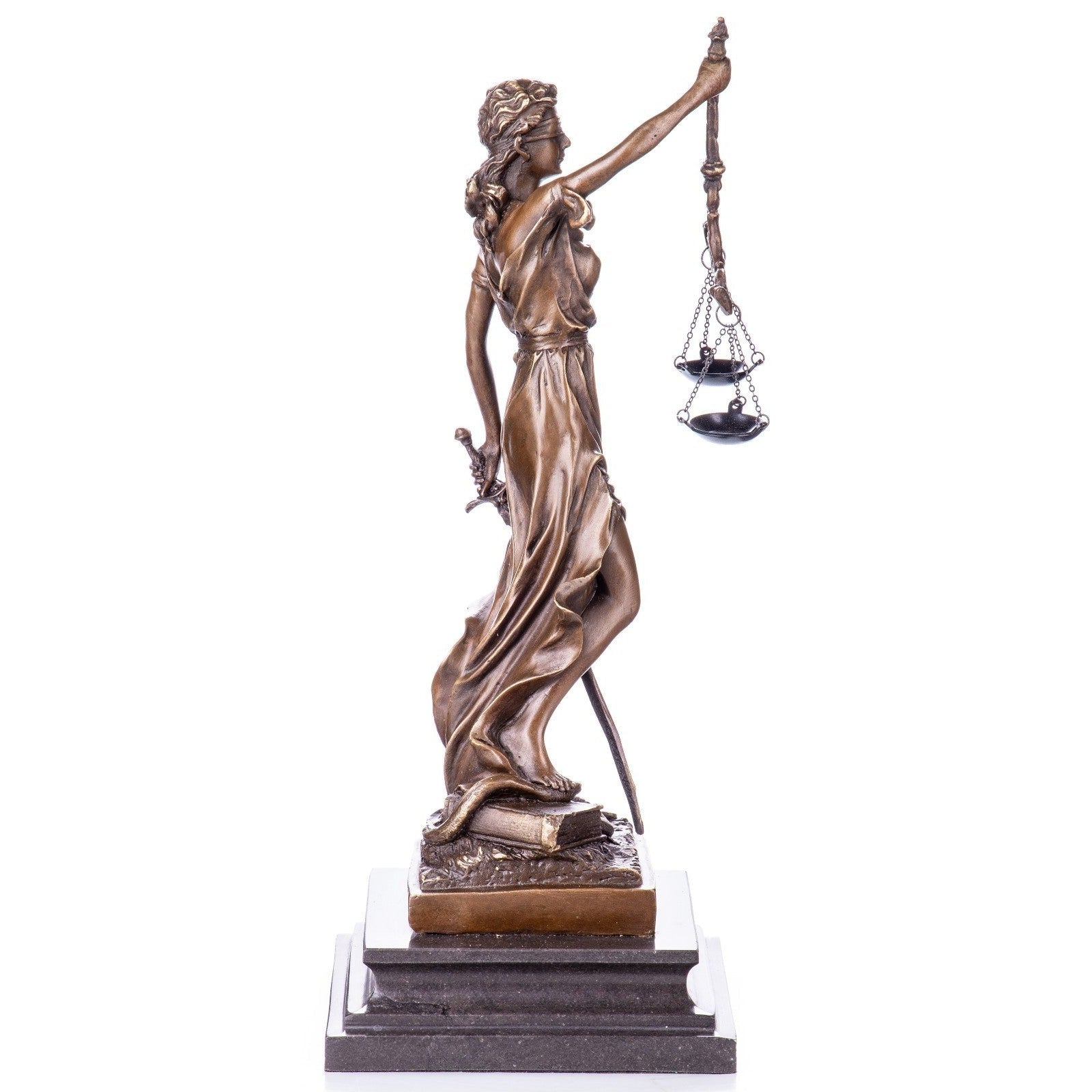 Lady Justice Bronze Sculpture | Mythology & Deity Sculptures